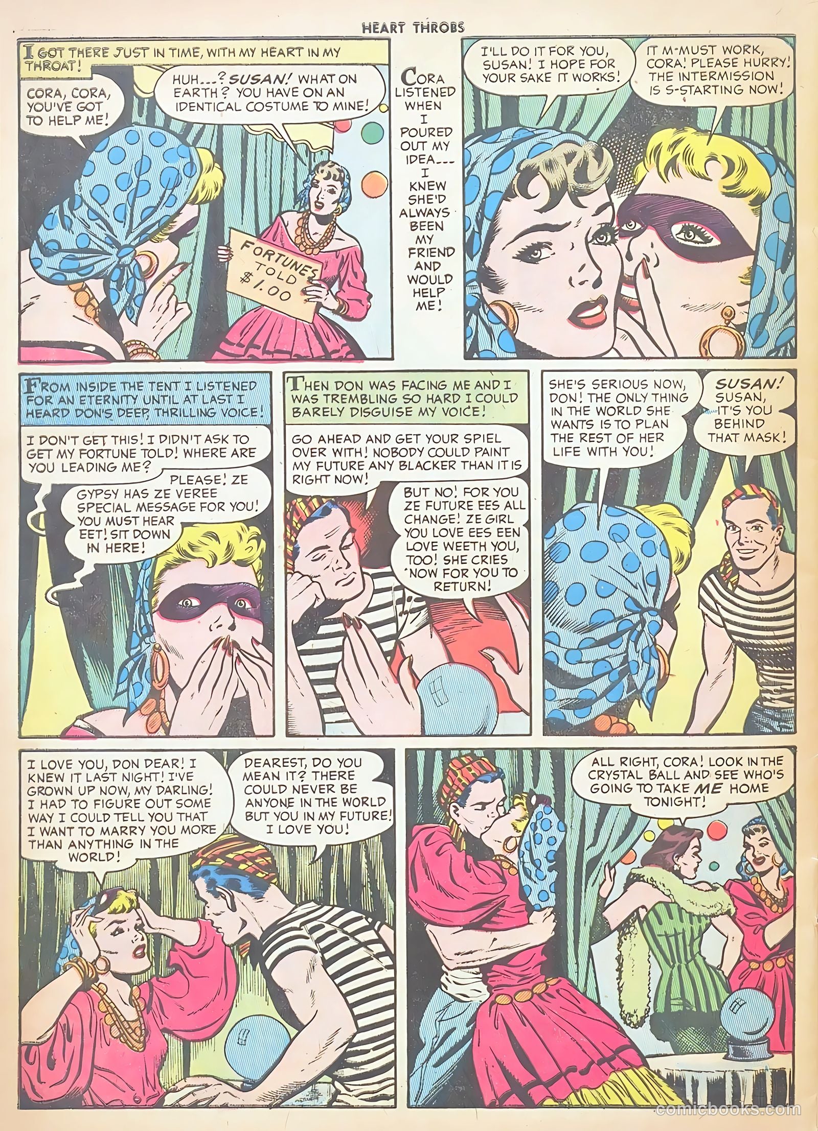 Heart Throbs #45 (1956) — page 32 of 37