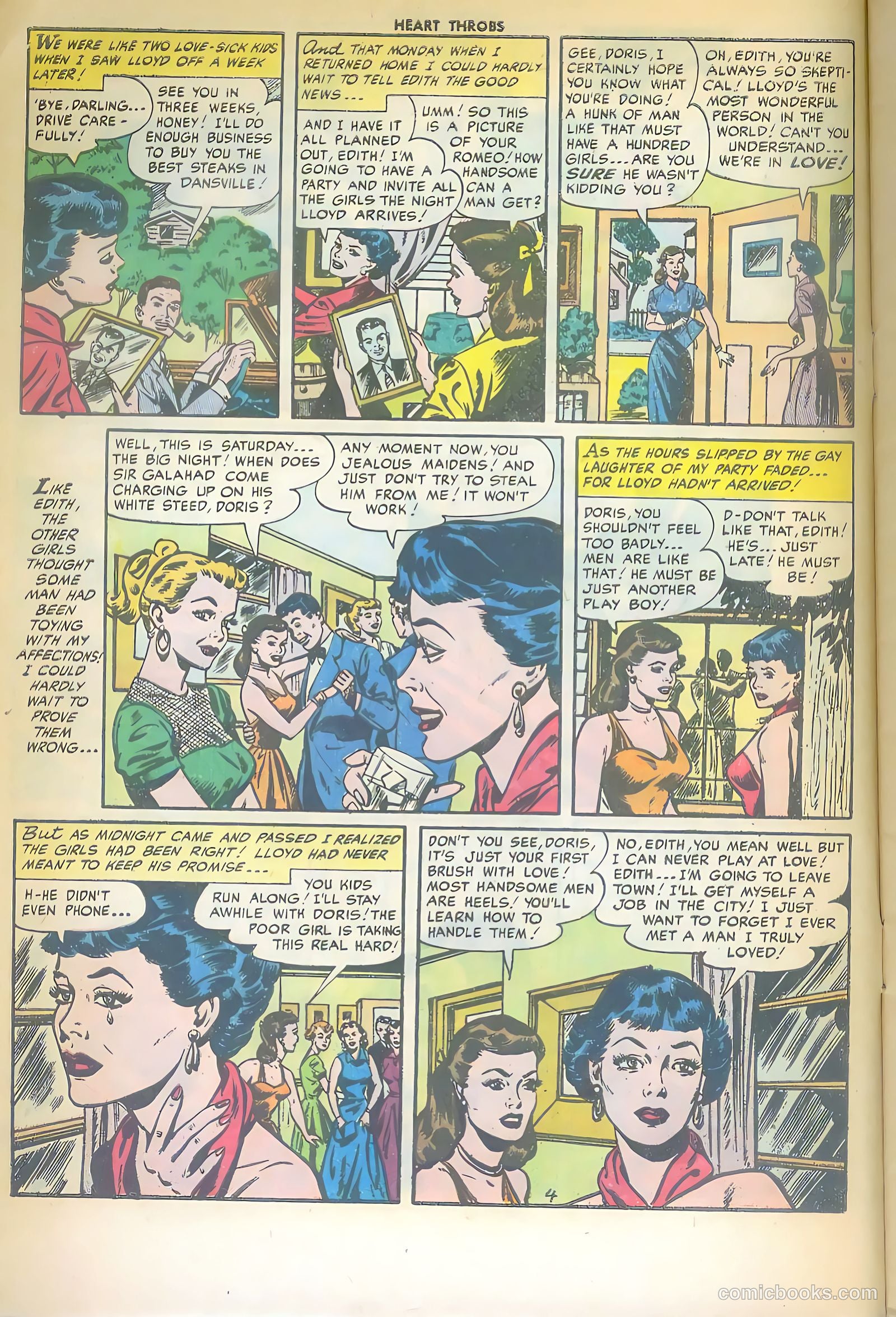 Heart Throbs #46 (1956) — page 6 of 36