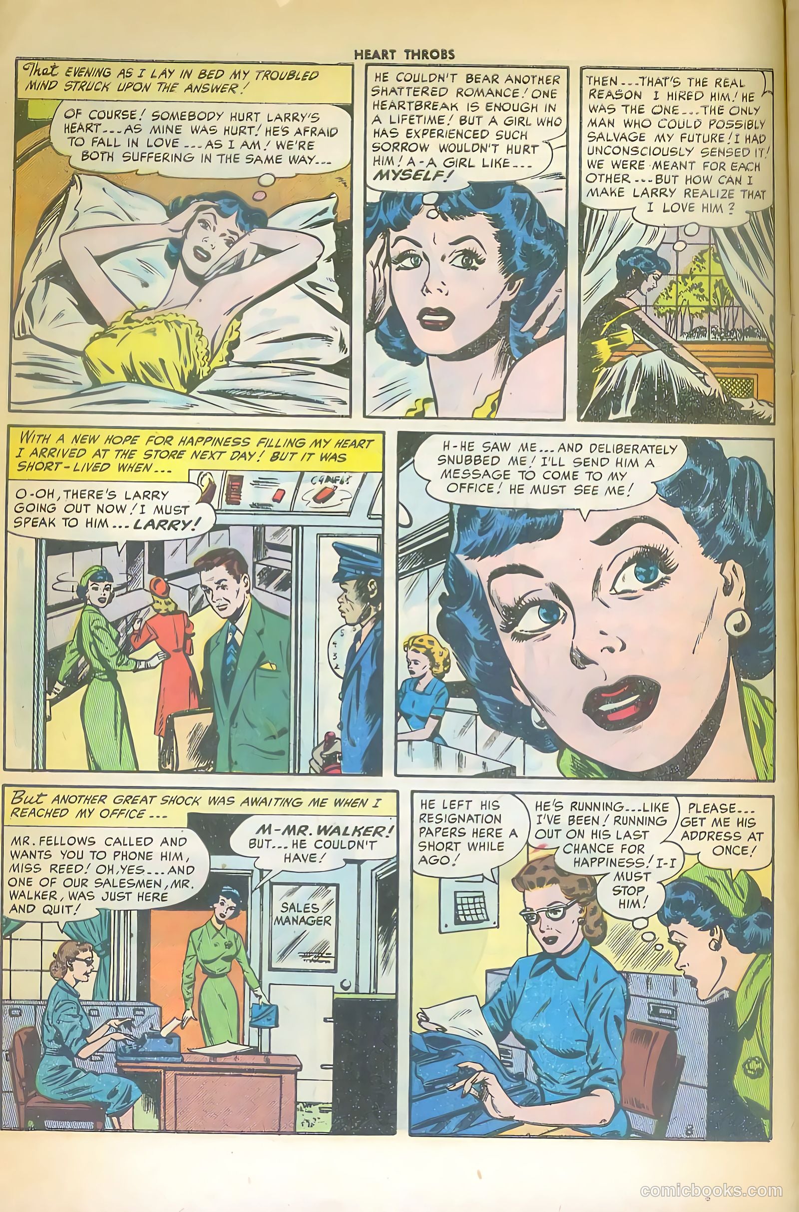 Heart Throbs #46 (1956) — page 10 of 36