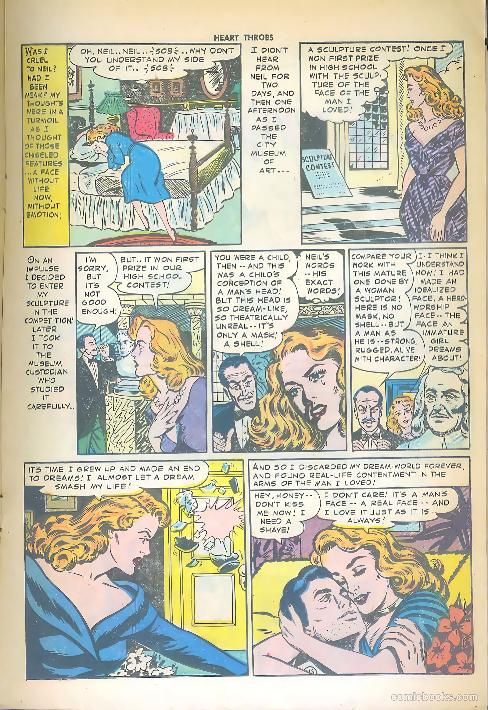 Heart Throbs #46 (1956) — page 17 of 36
