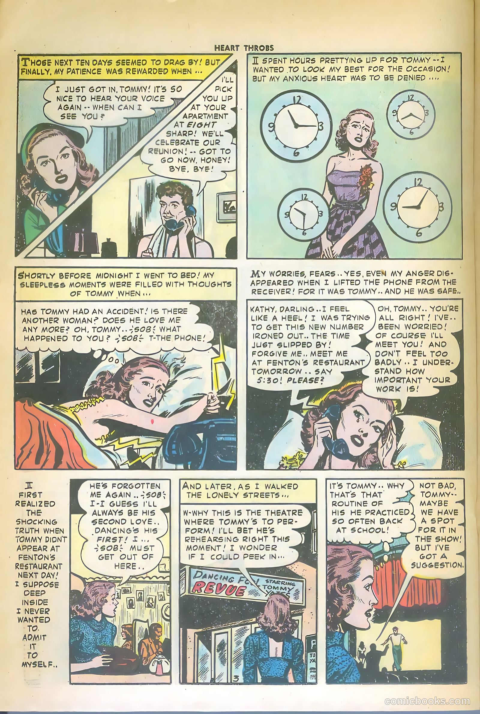 Heart Throbs #46 (1956) — page 20 of 36