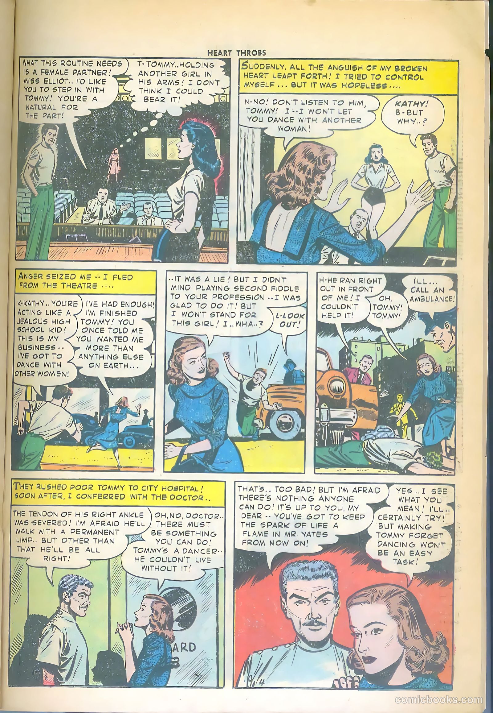 Heart Throbs #46 (1956) — page 21 of 36