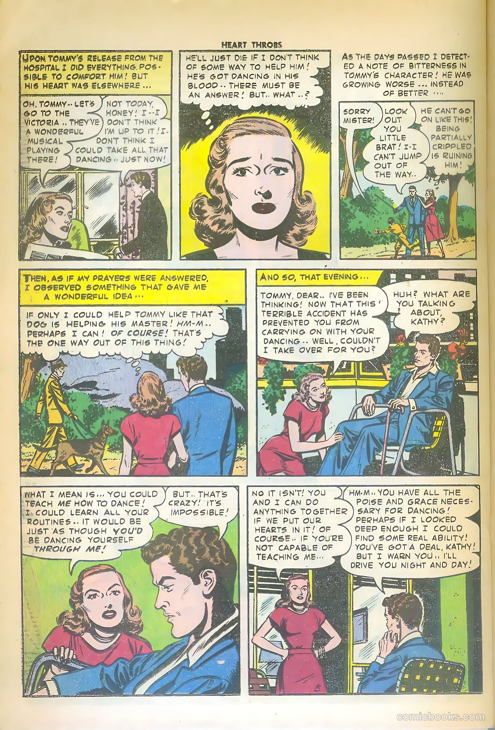 Heart Throbs #46 (1956) — page 22 of 36