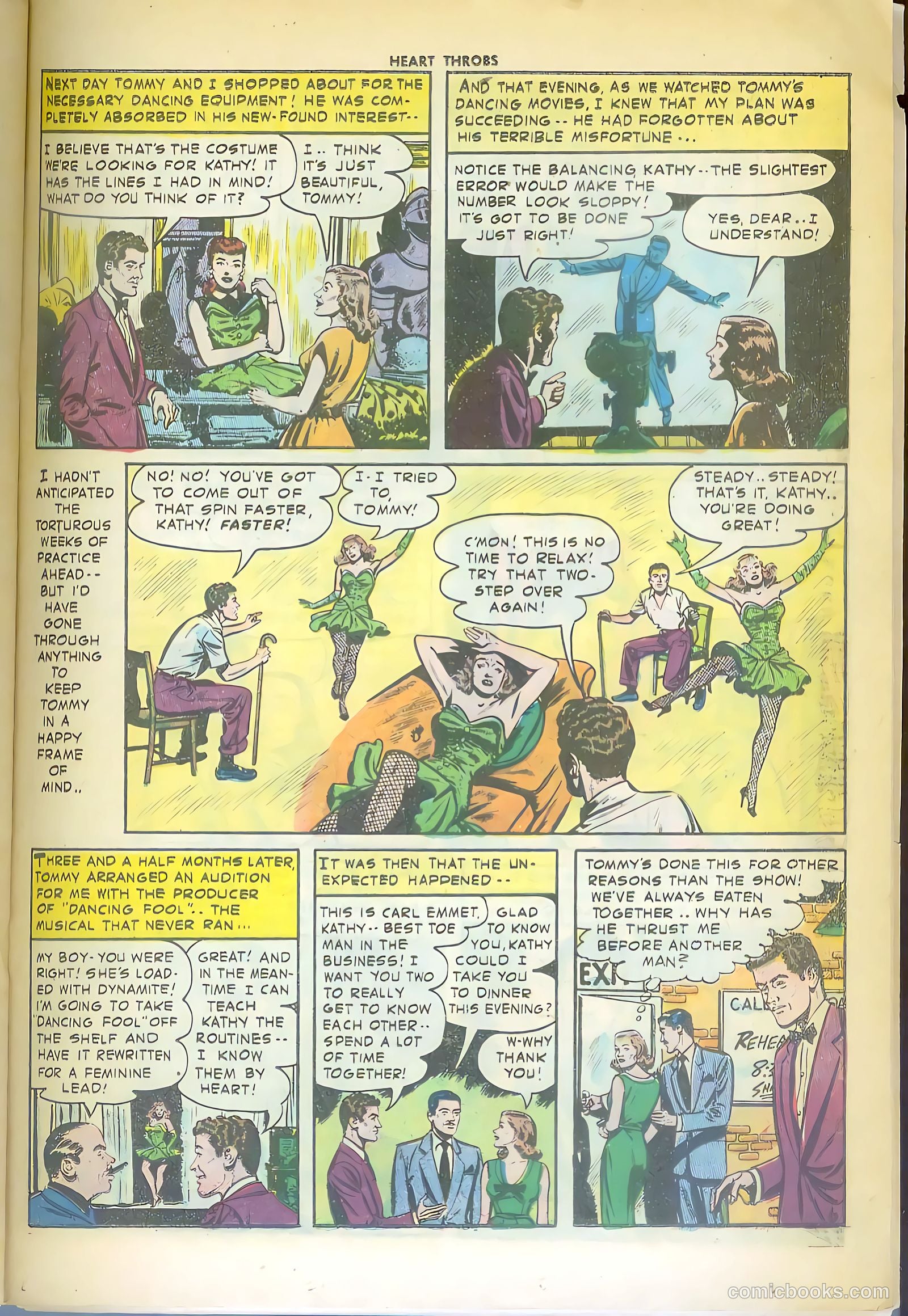 Heart Throbs #46 (1956) — page 23 of 36