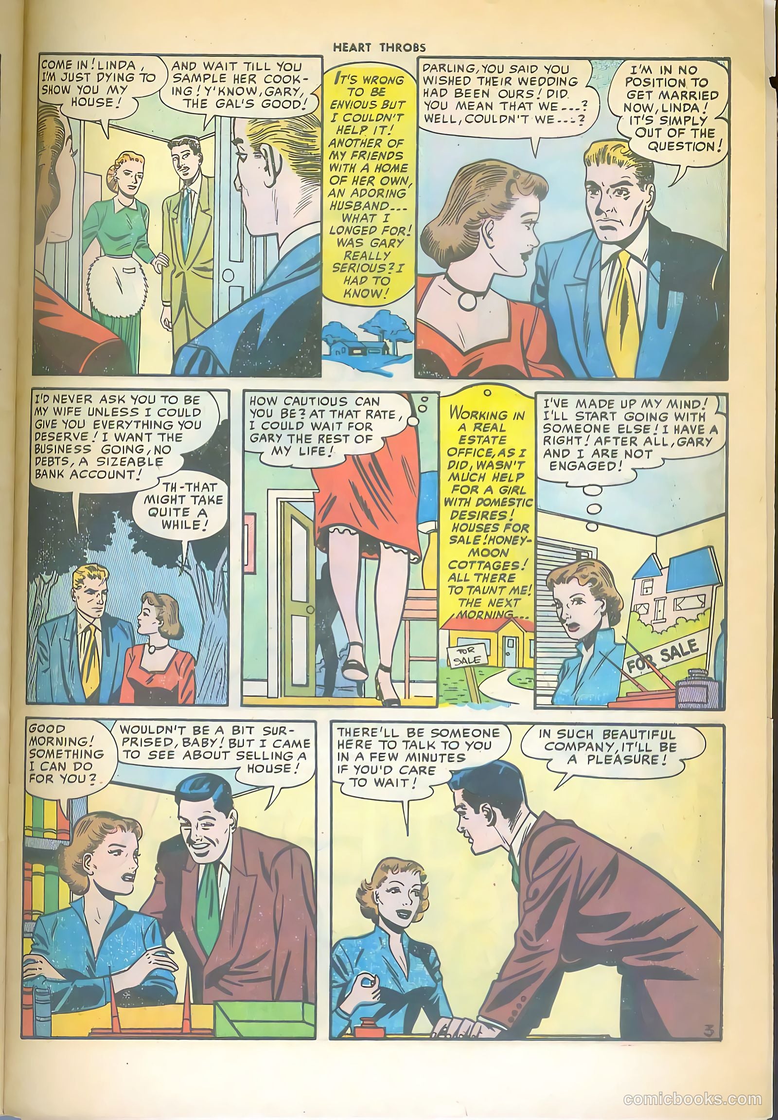 Heart Throbs #46 (1956) — page 29 of 36