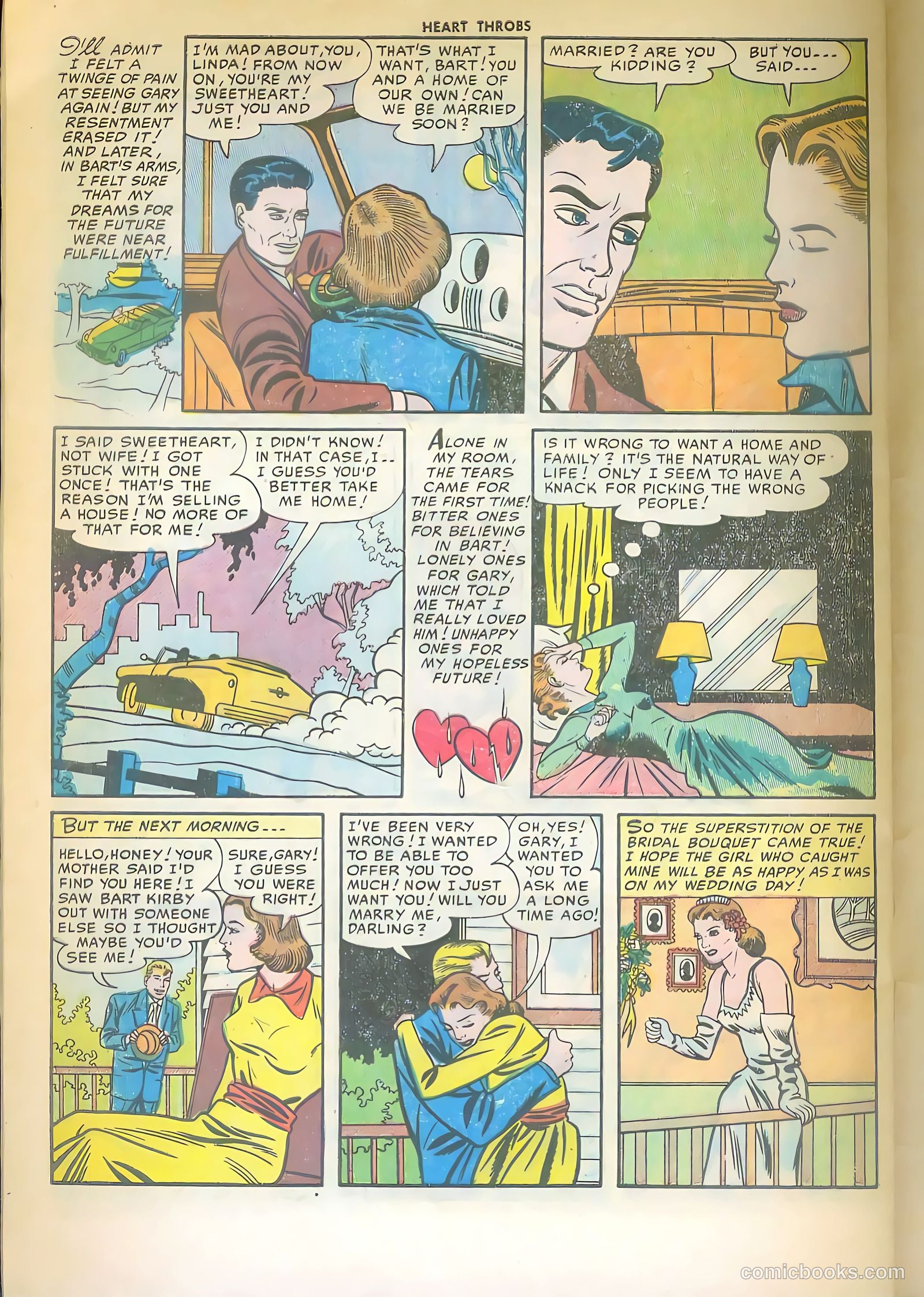 Heart Throbs #46 (1956) — page 32 of 36