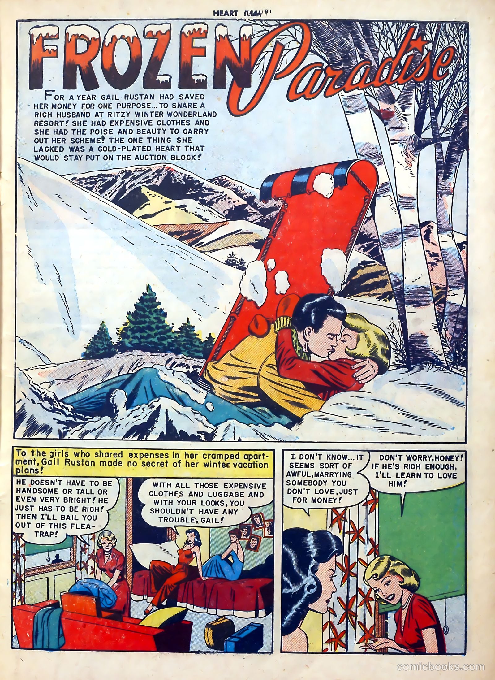 Heart Throbs #5 (1950) — page 3 of 36
