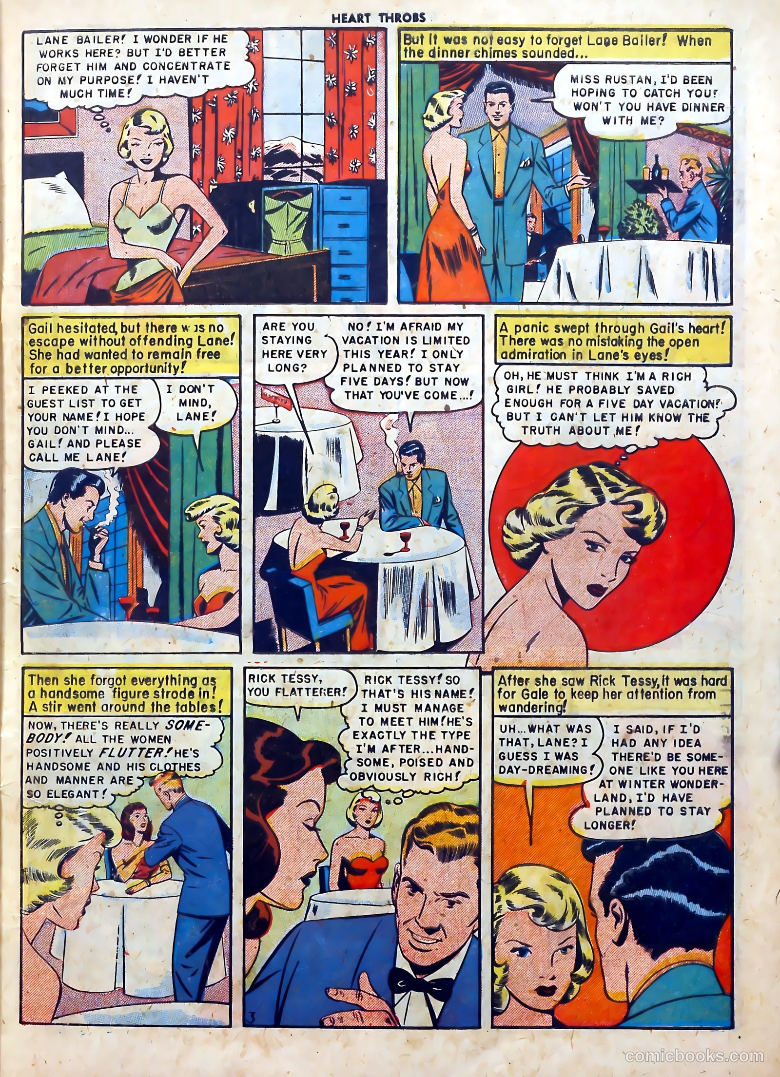 Heart Throbs #5 (1950) — page 5 of 36
