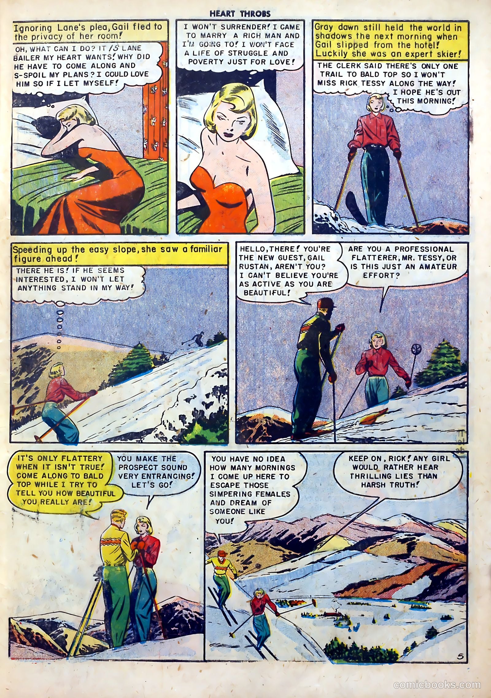 Heart Throbs #5 (1950) — page 7 of 36
