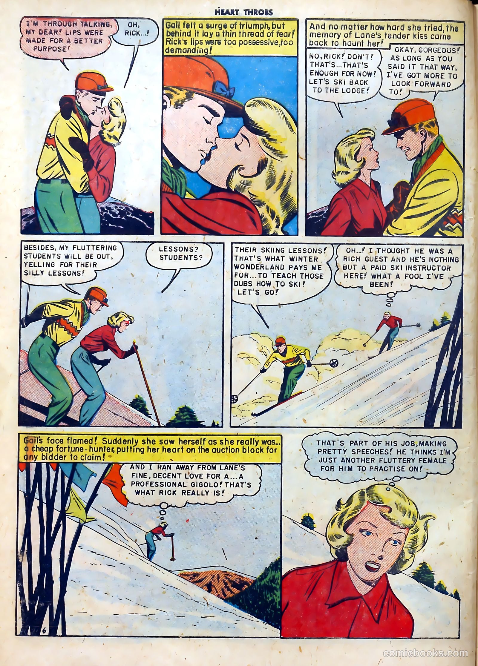 Heart Throbs #5 (1950) — page 8 of 36