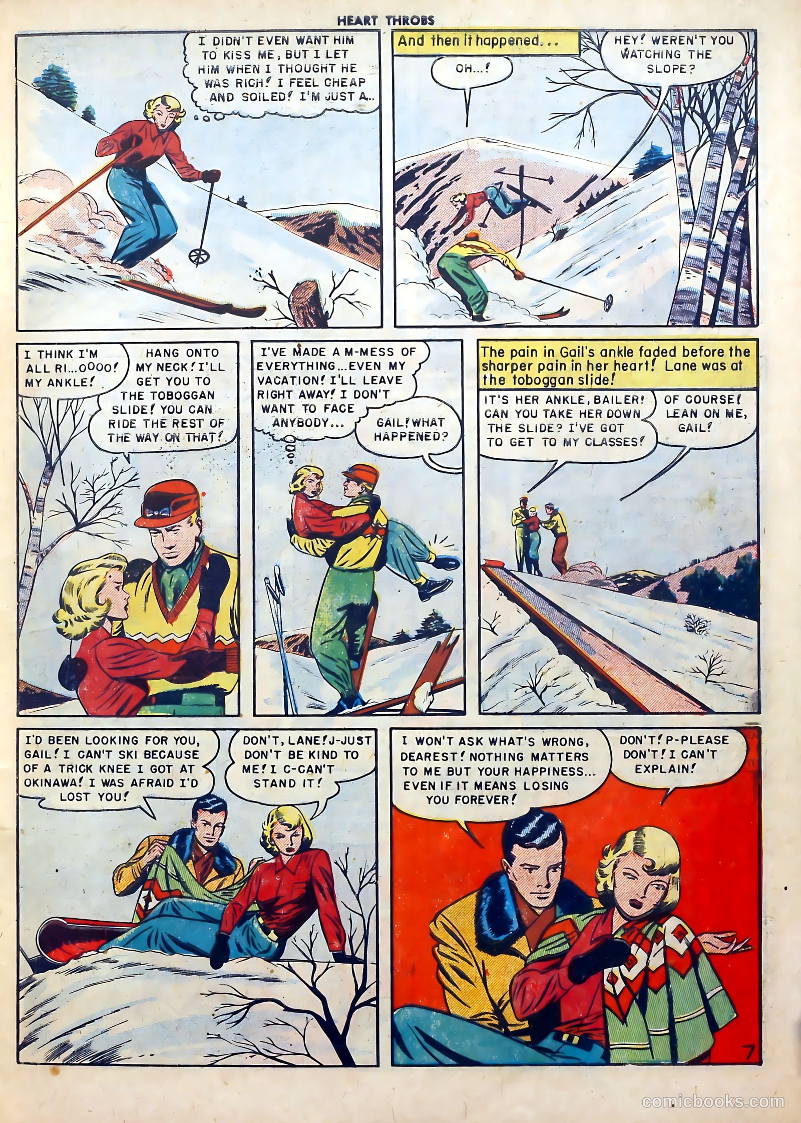 Heart Throbs #5 (1950) — page 9 of 36