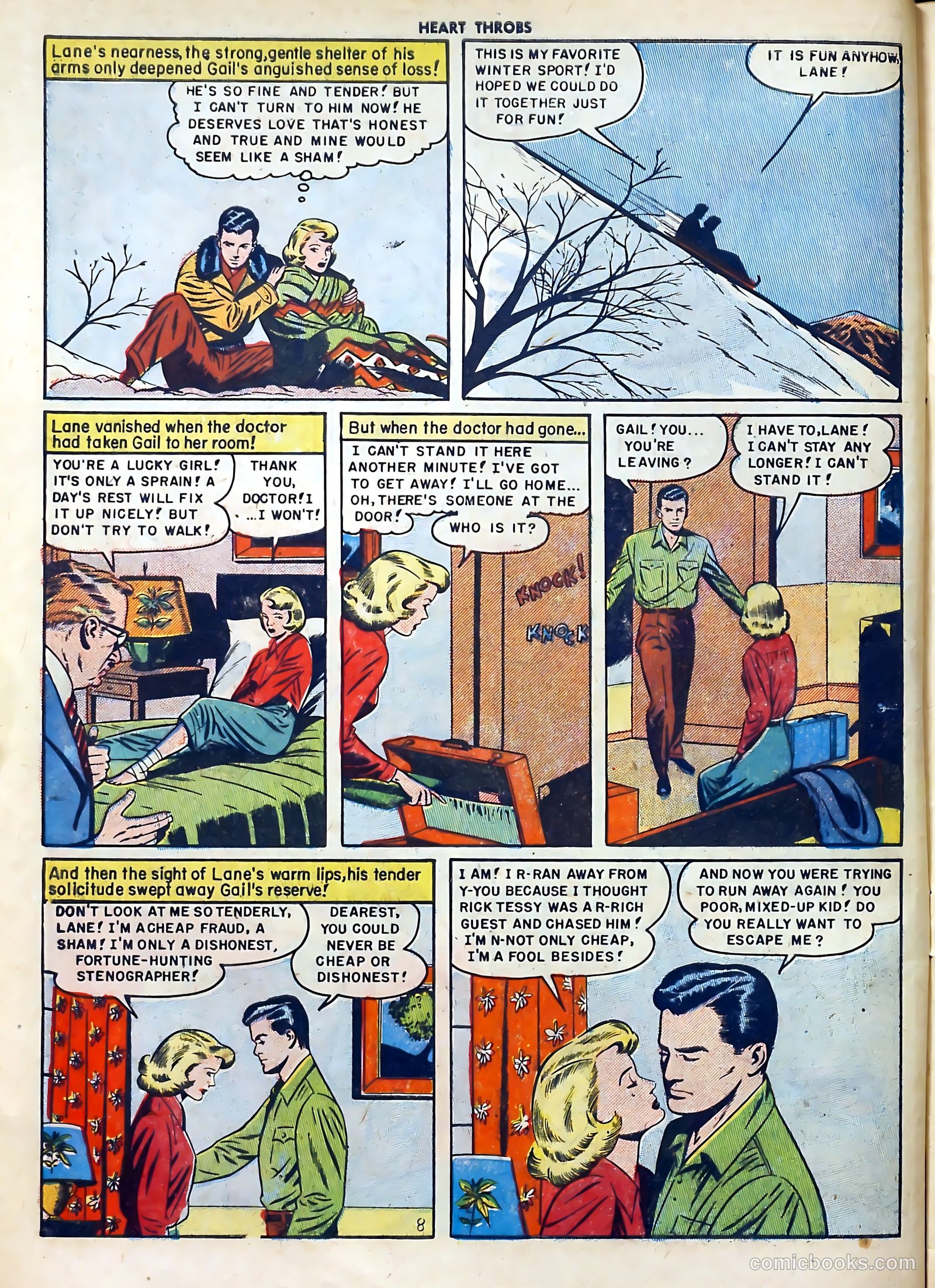 Heart Throbs #5 (1950) — page 10 of 36