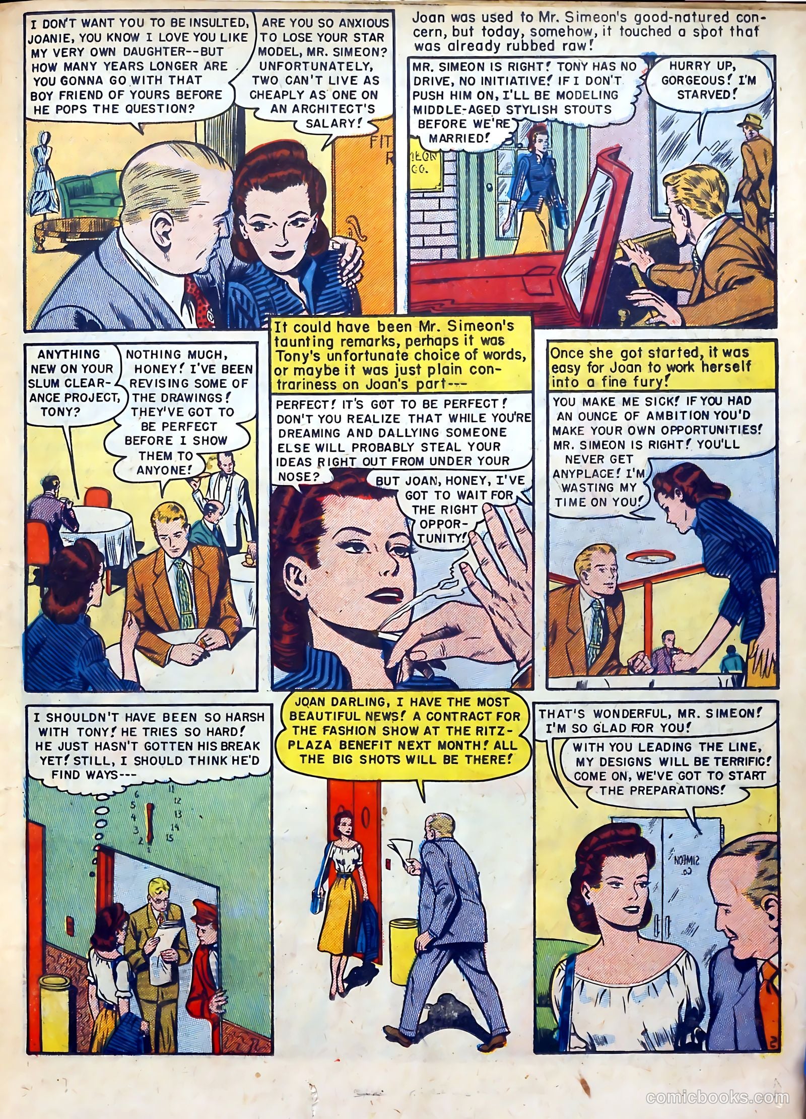 Heart Throbs #5 (1950) — page 19 of 36
