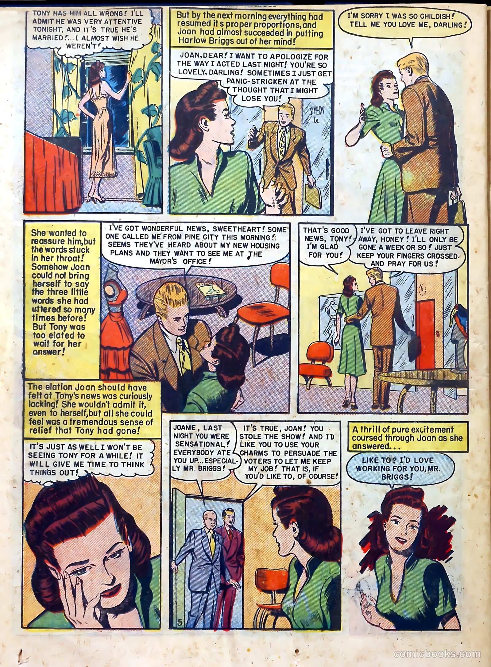 Heart Throbs #5 (1950) — page 22 of 36