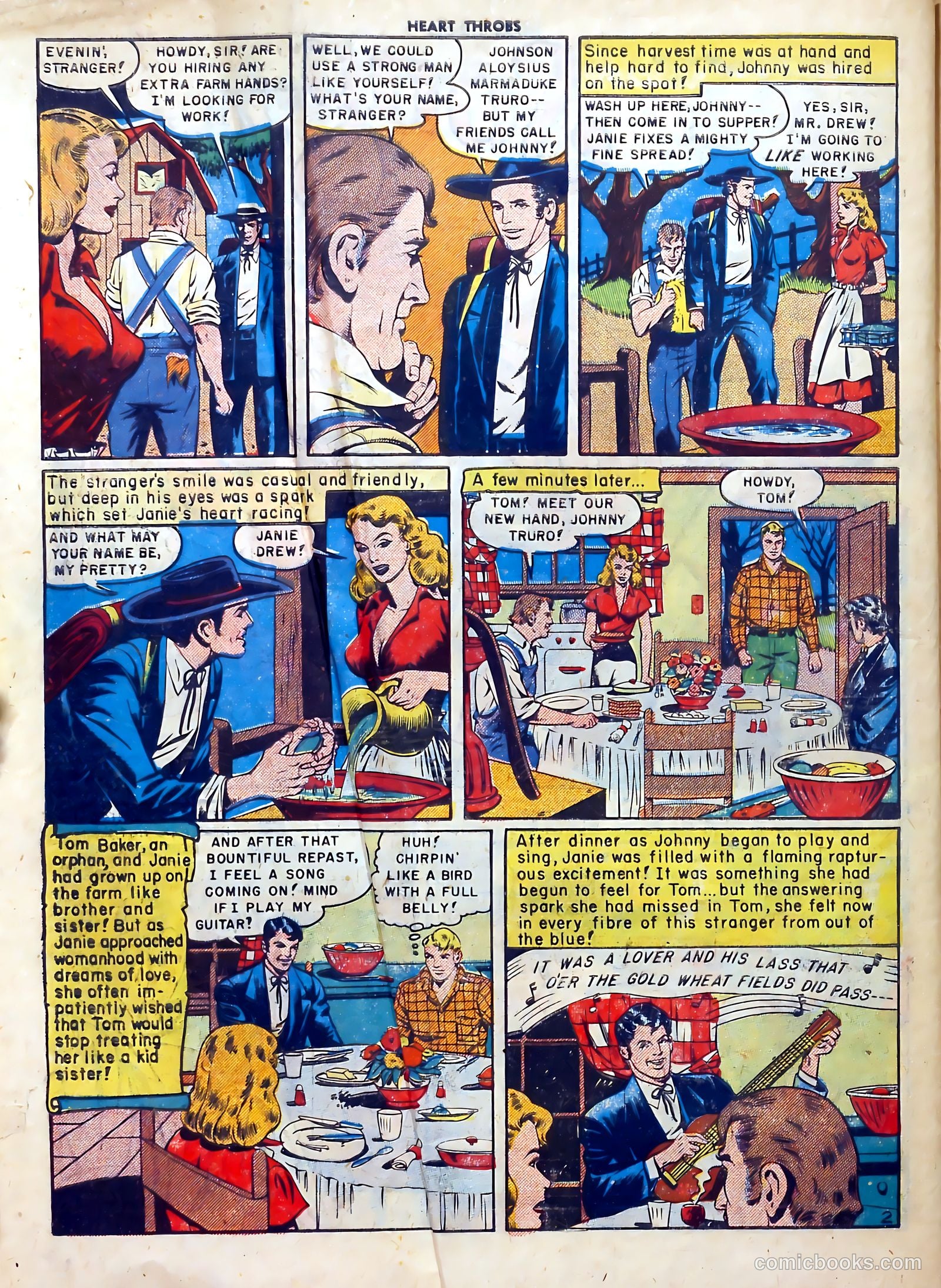 Heart Throbs #5 (1950) — page 28 of 36
