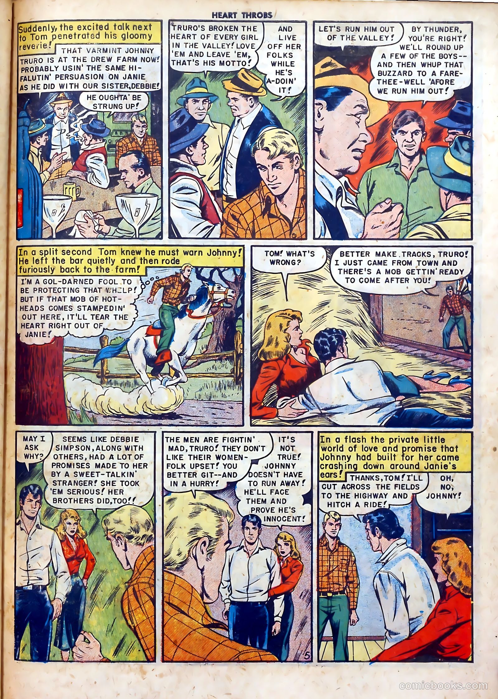 Heart Throbs #5 (1950) — page 31 of 36