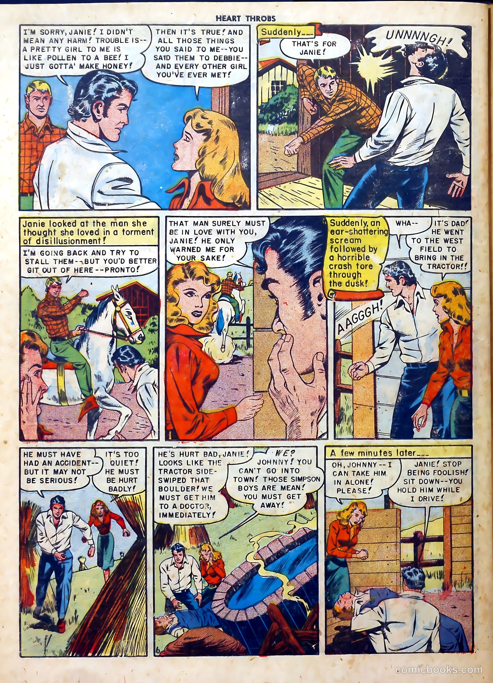 Heart Throbs #5 (1950) — page 32 of 36