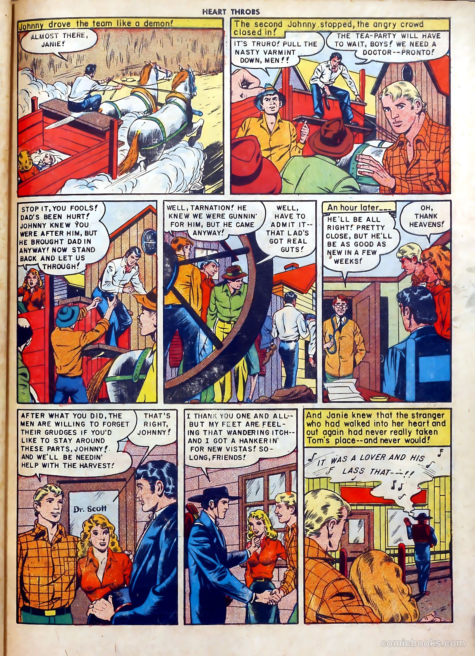 Heart Throbs #5 (1950) — page 33 of 36