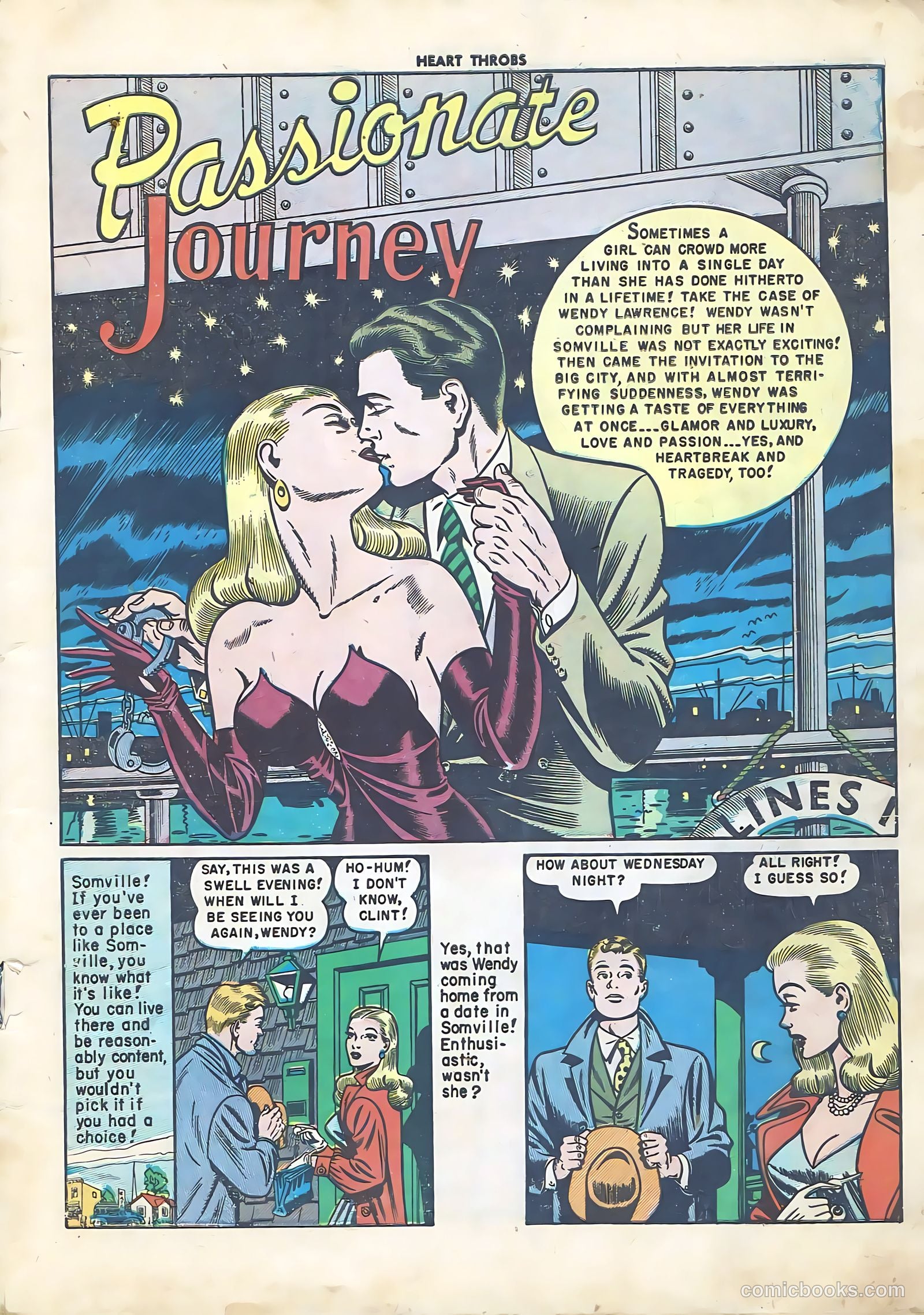 Heart Throbs #6 (1950) — page 3 of 36