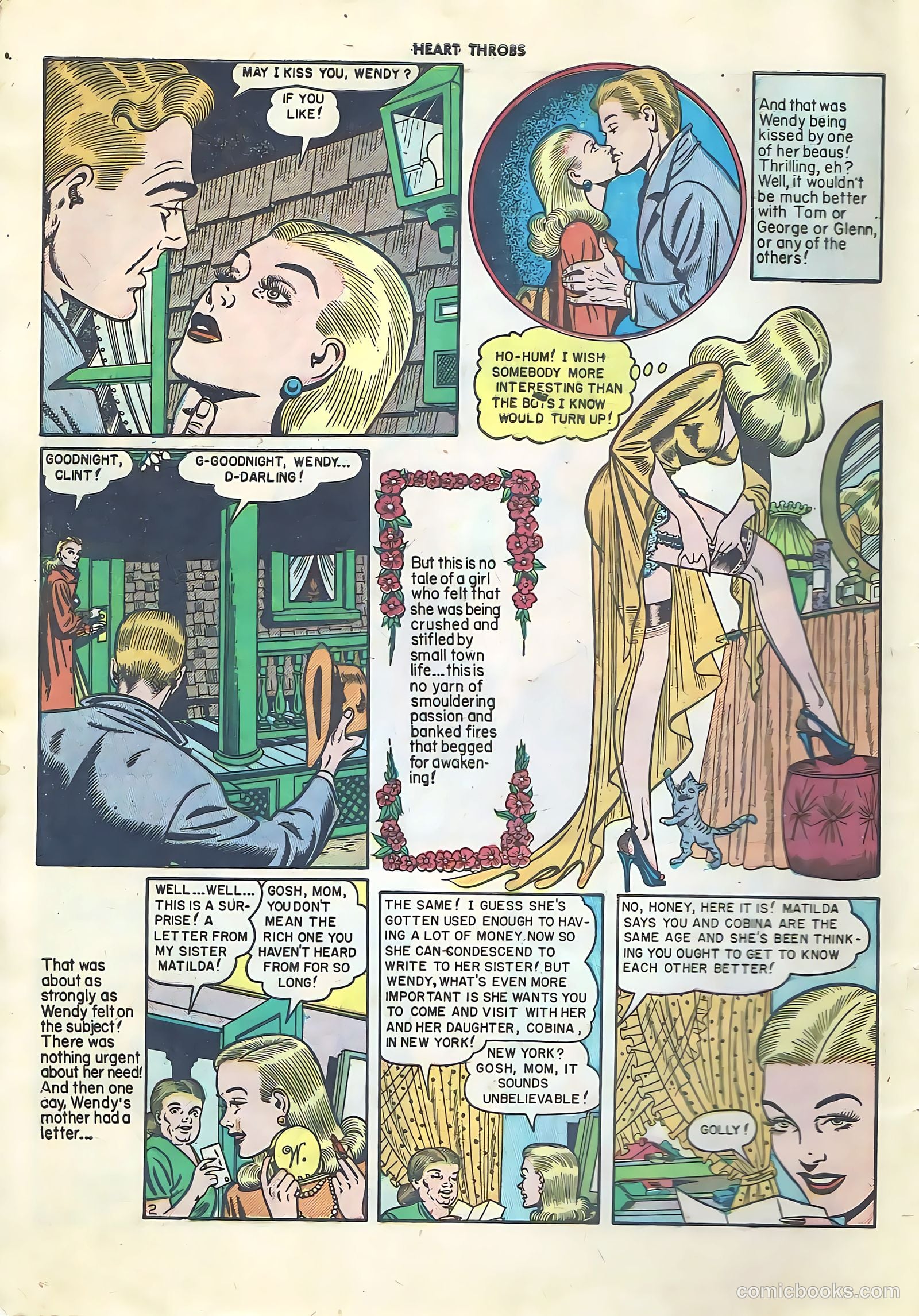 Heart Throbs #6 (1950) — page 4 of 36