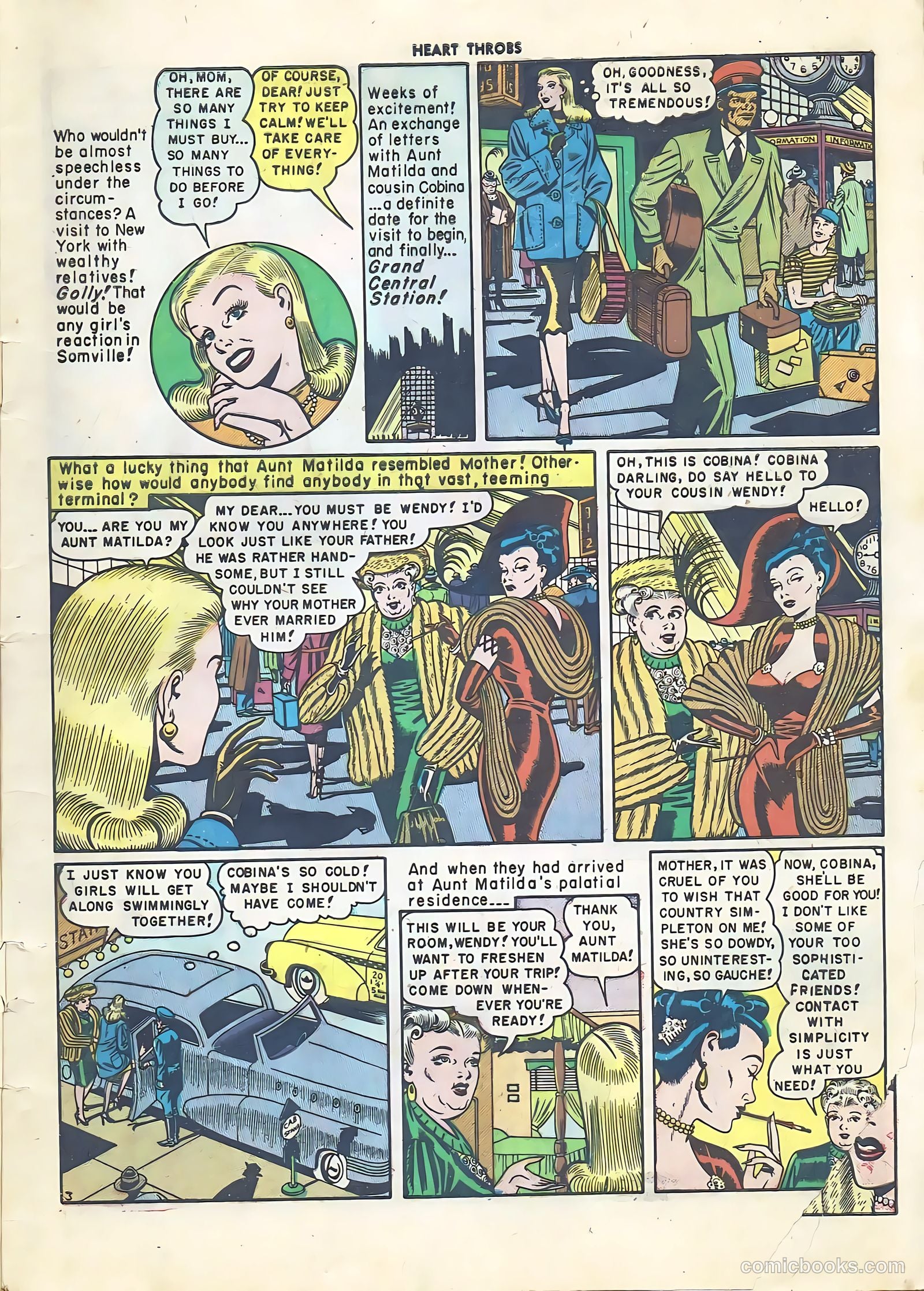 Heart Throbs #6 (1950) — page 5 of 36