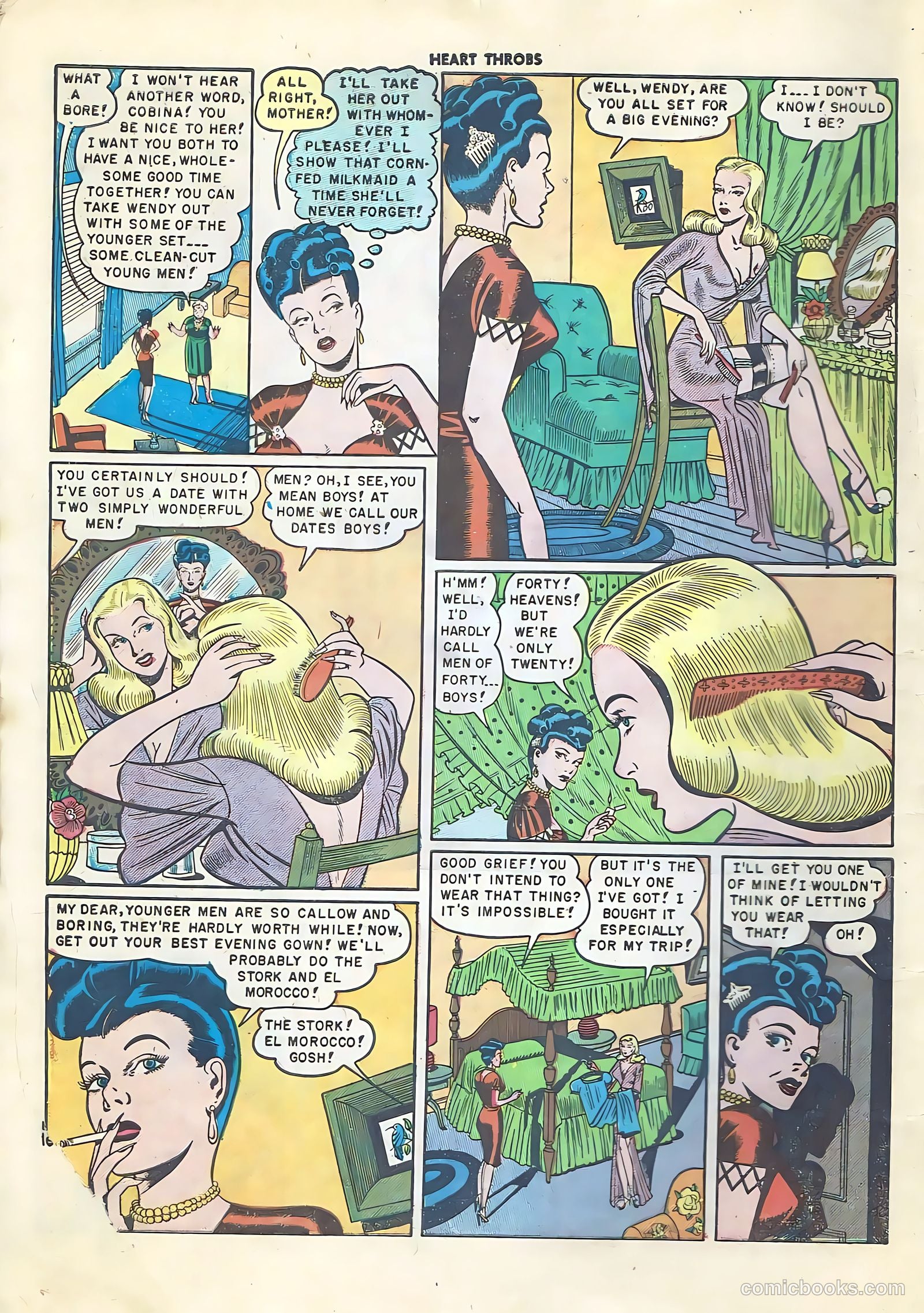 Heart Throbs #6 (1950) — page 6 of 36