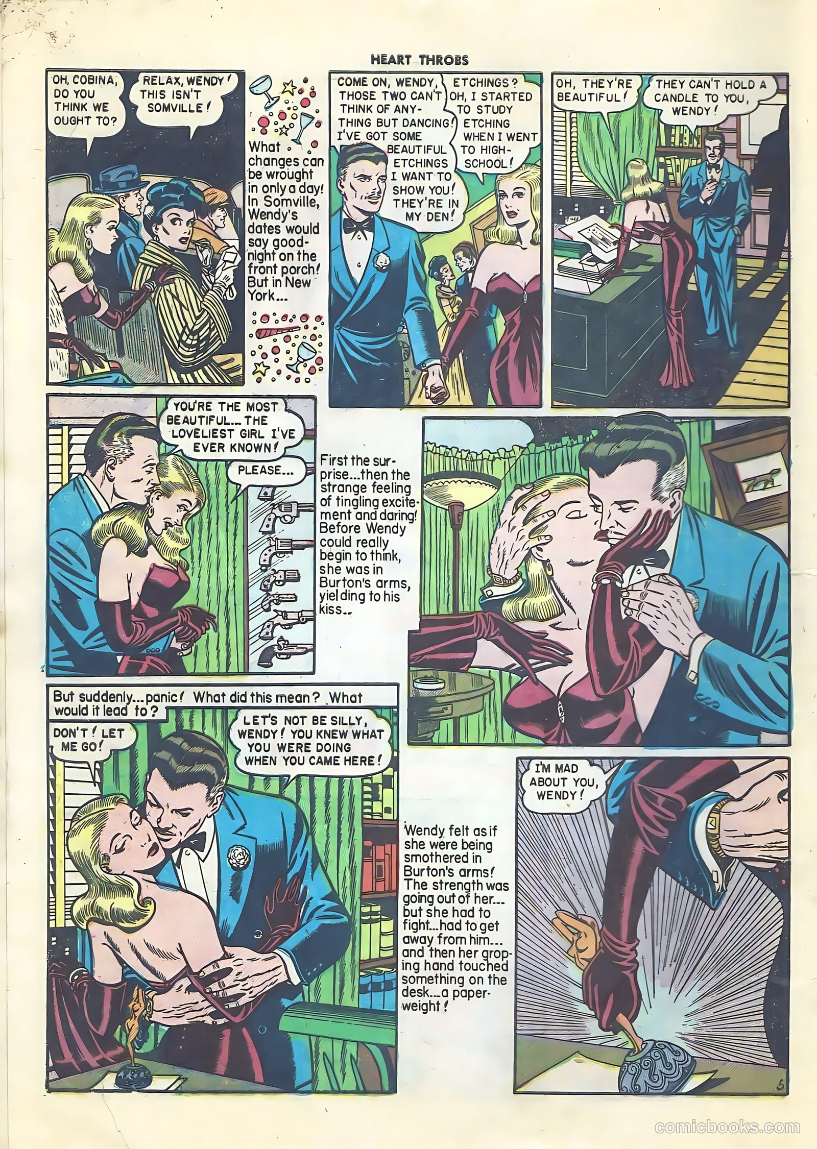 Heart Throbs #6 (1950) — page 8 of 36