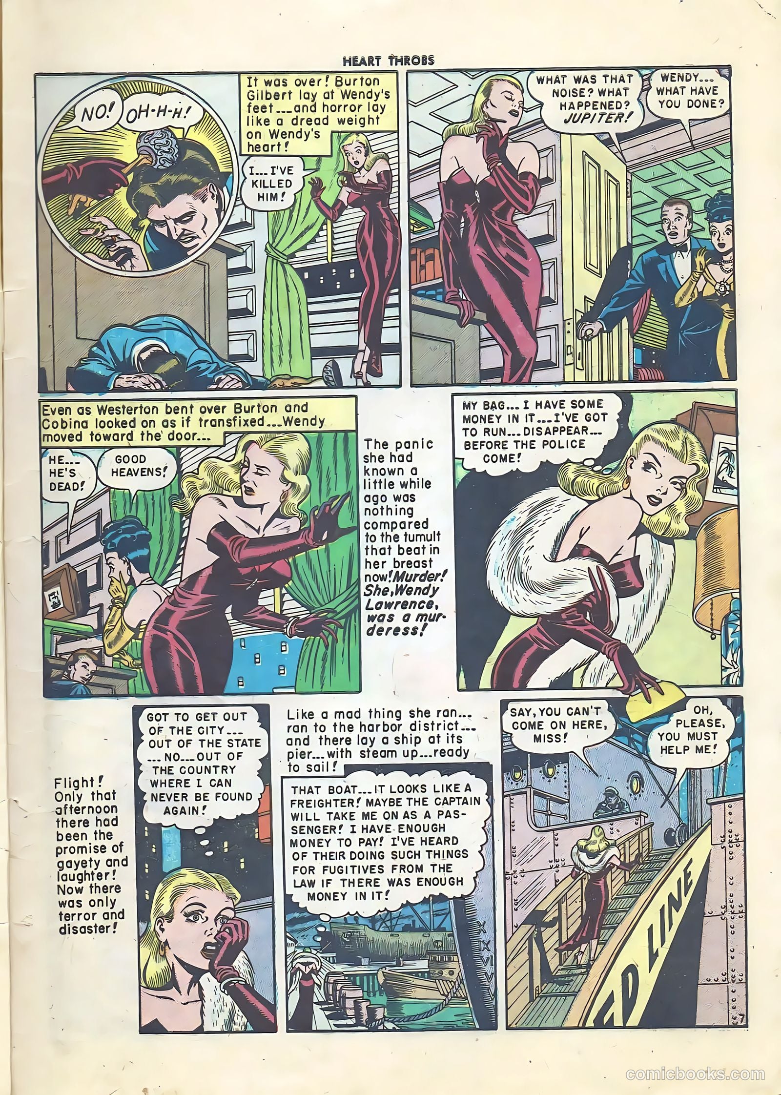 Heart Throbs #6 (1950) — page 9 of 36