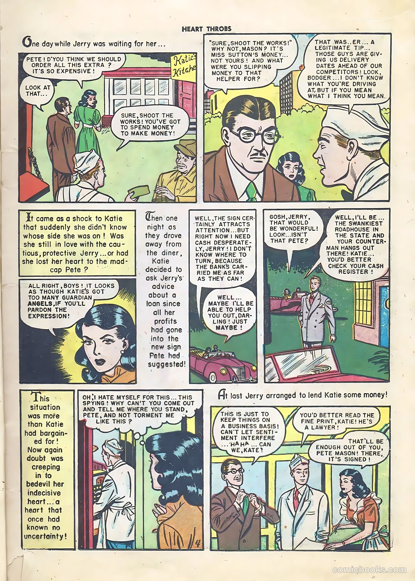 Heart Throbs #6 (1950) — page 15 of 36
