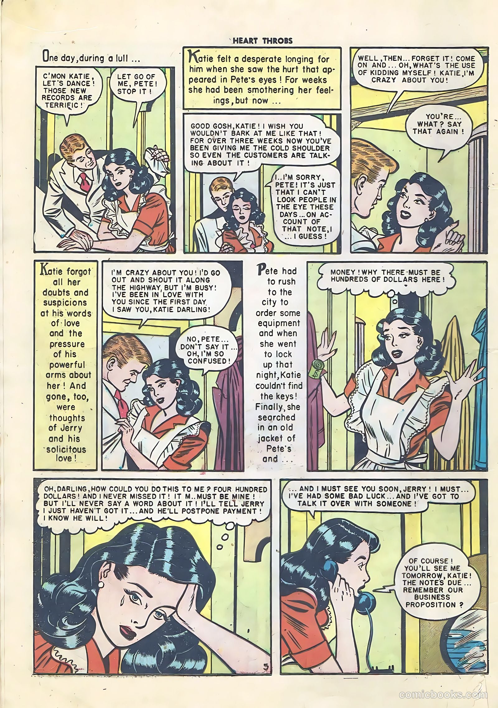 Heart Throbs #6 (1950) — page 16 of 36