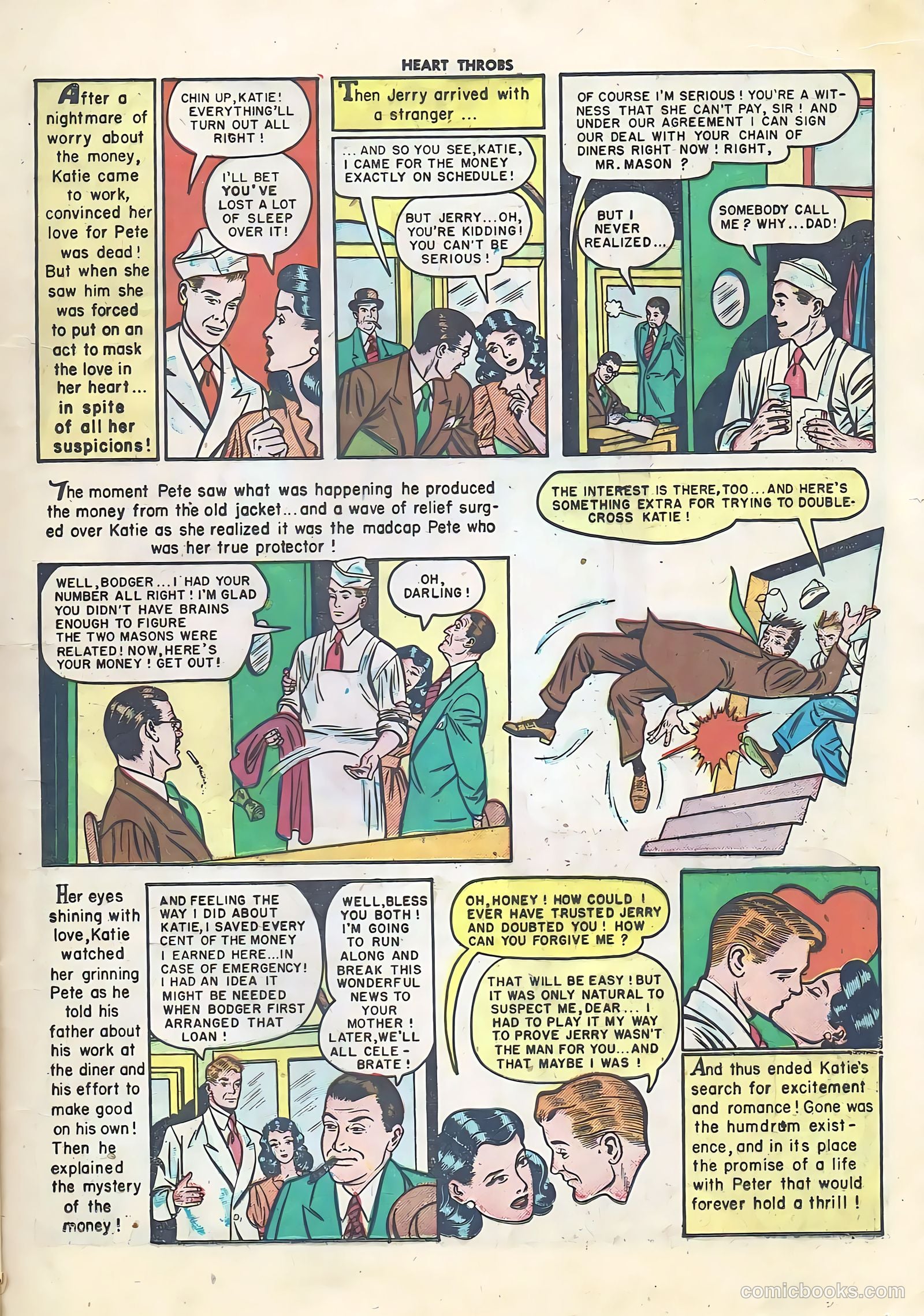 Heart Throbs #6 (1950) — page 17 of 36