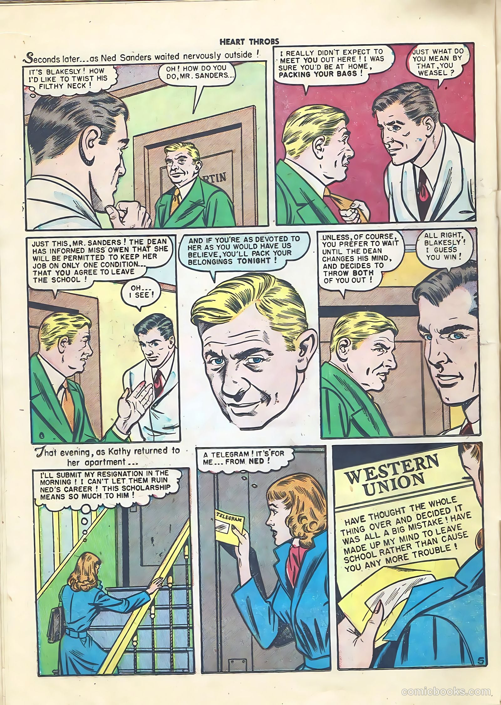 Heart Throbs #6 (1950) — page 22 of 36
