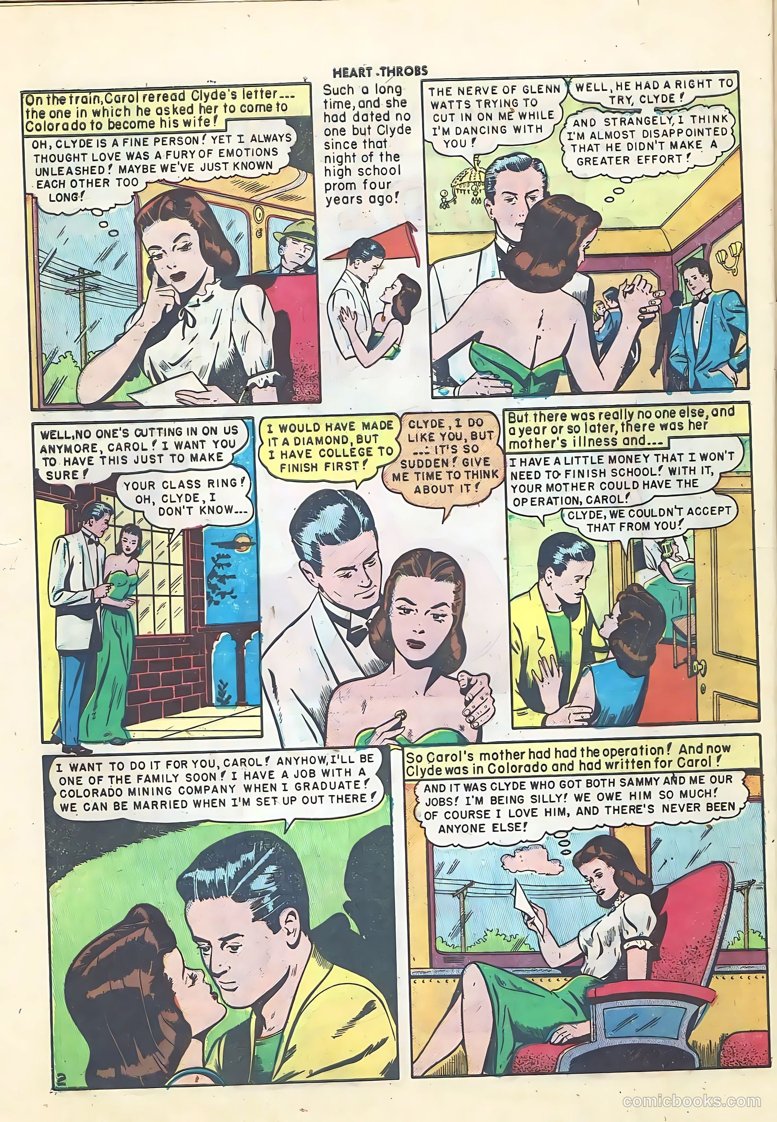 Heart Throbs #6 (1950) — page 28 of 36
