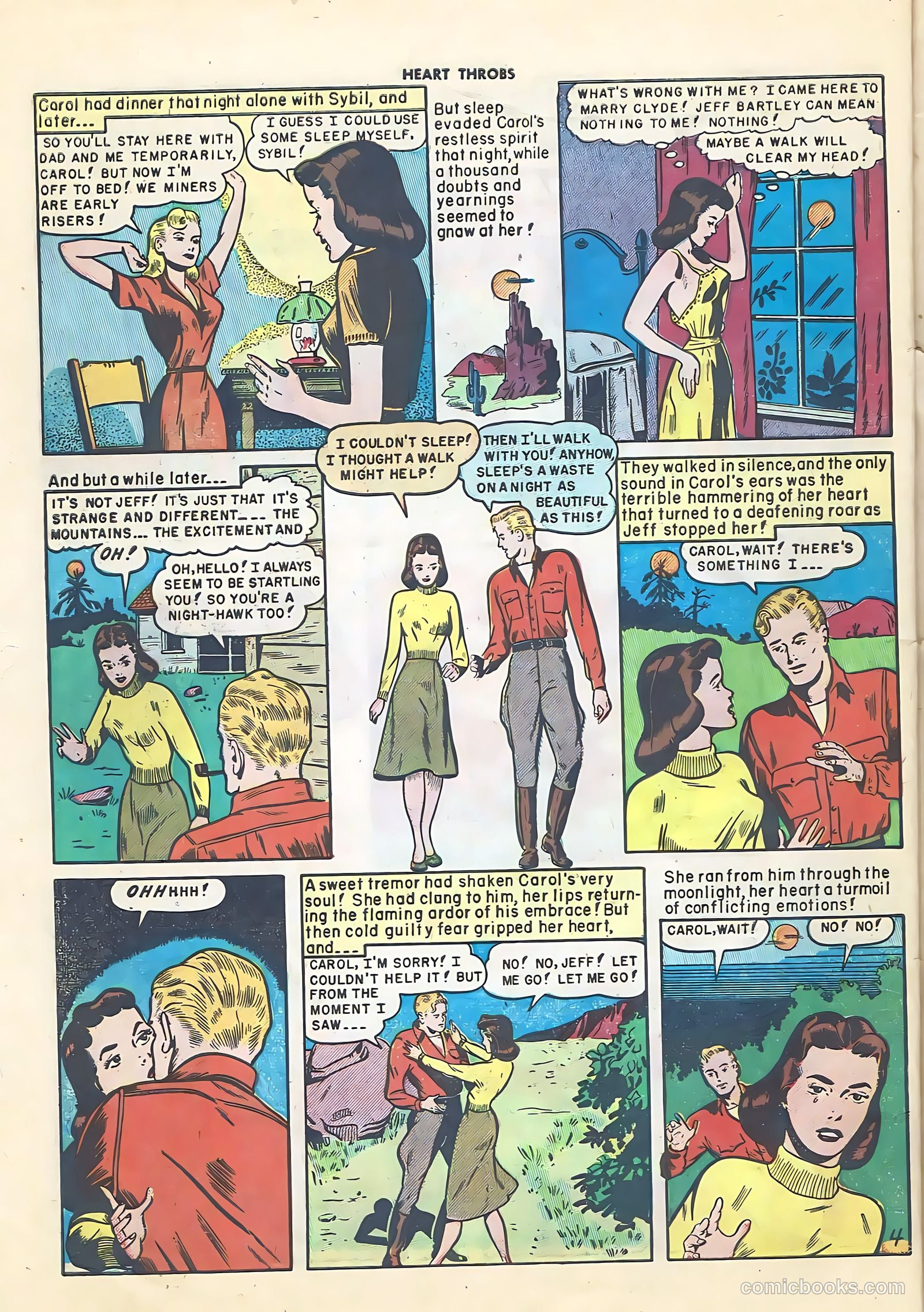 Heart Throbs #6 (1950) — page 30 of 36