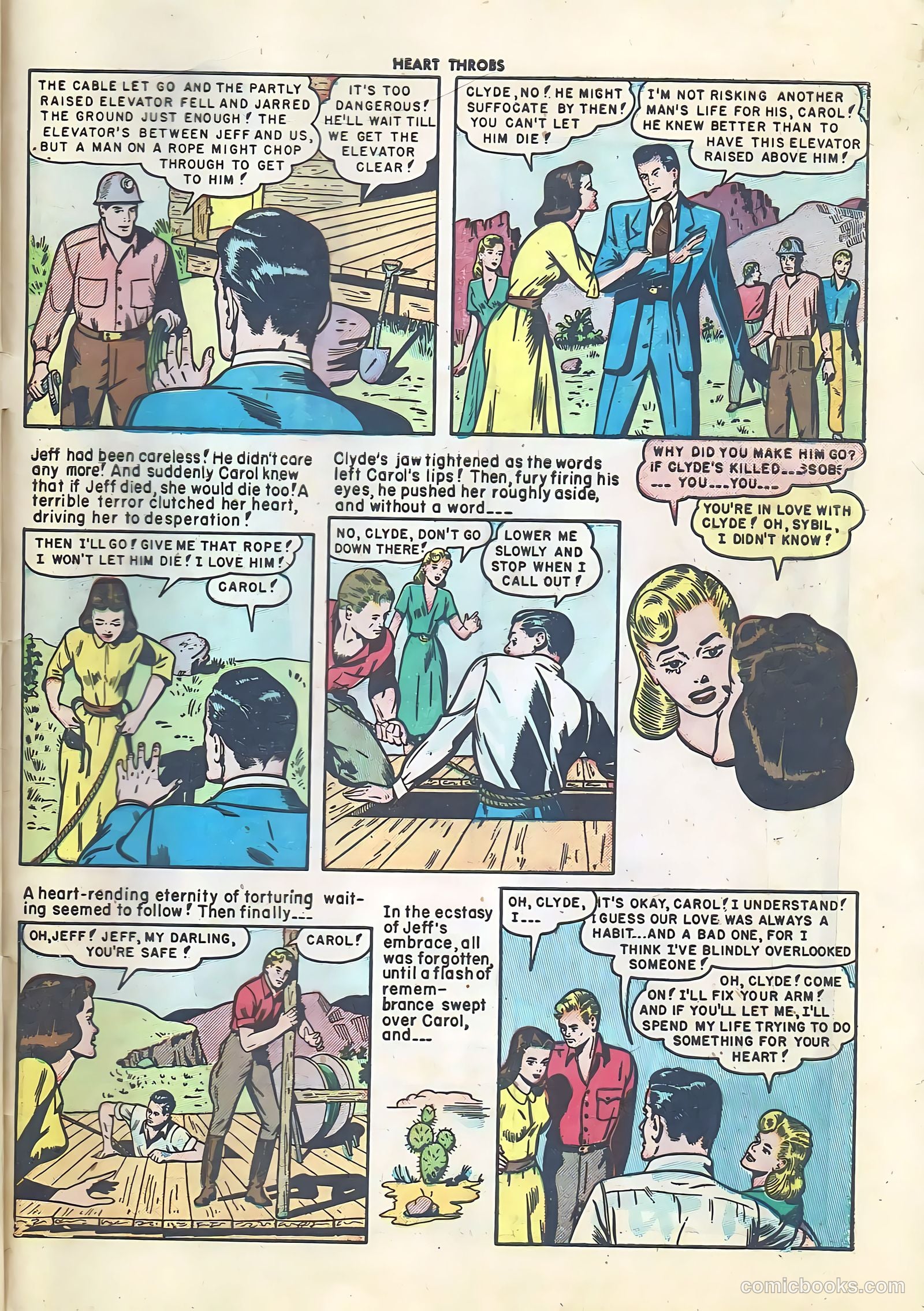Heart Throbs #6 (1950) — page 33 of 36