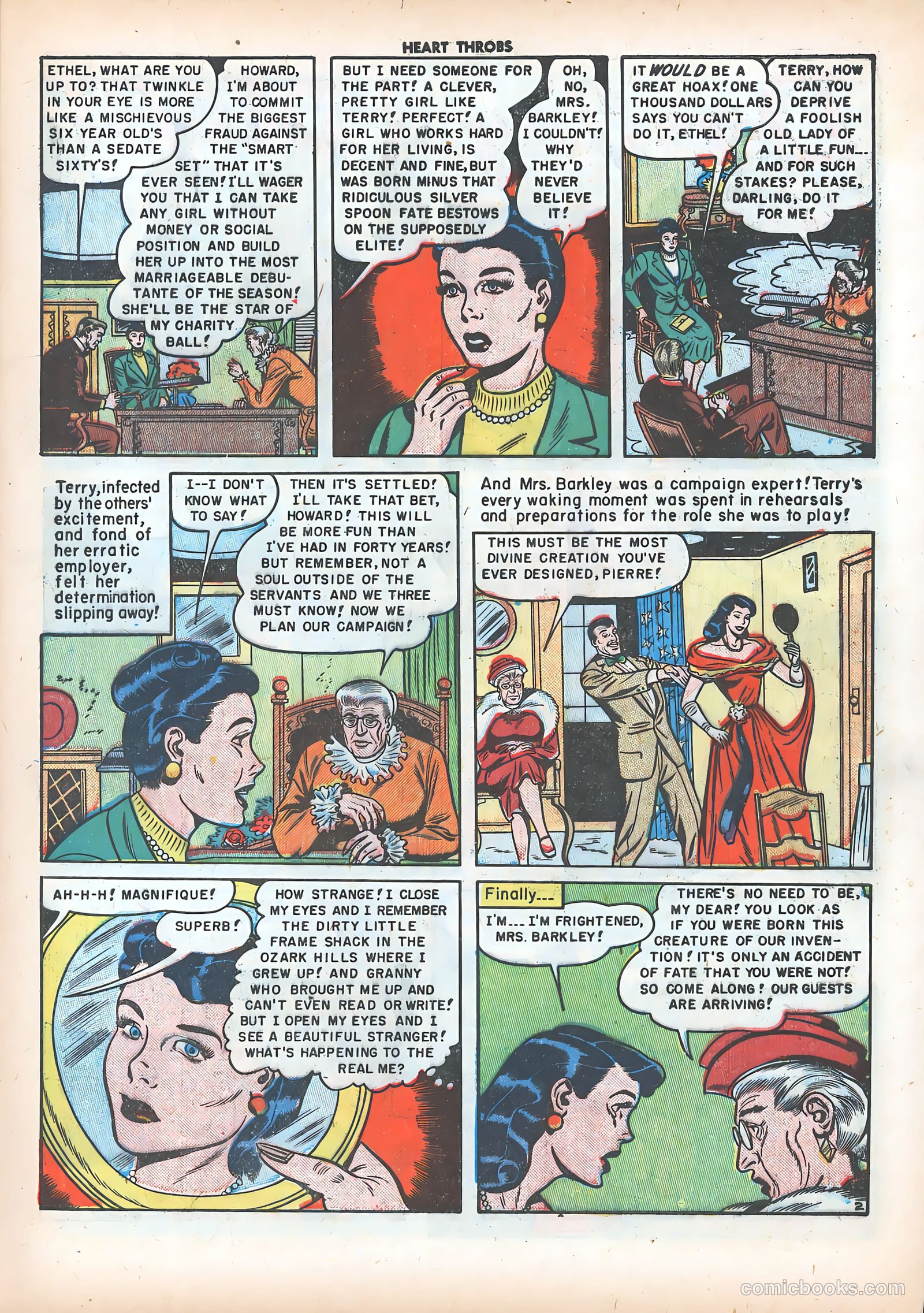 Heart Throbs #7 (1950) — page 13 of 51