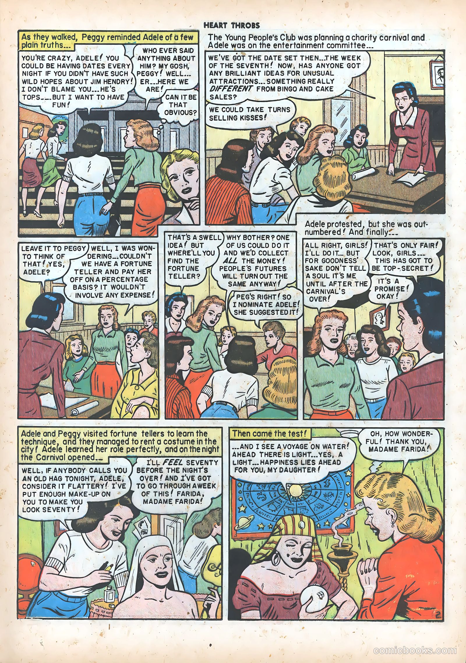 Heart Throbs #7 (1950) — page 21 of 51