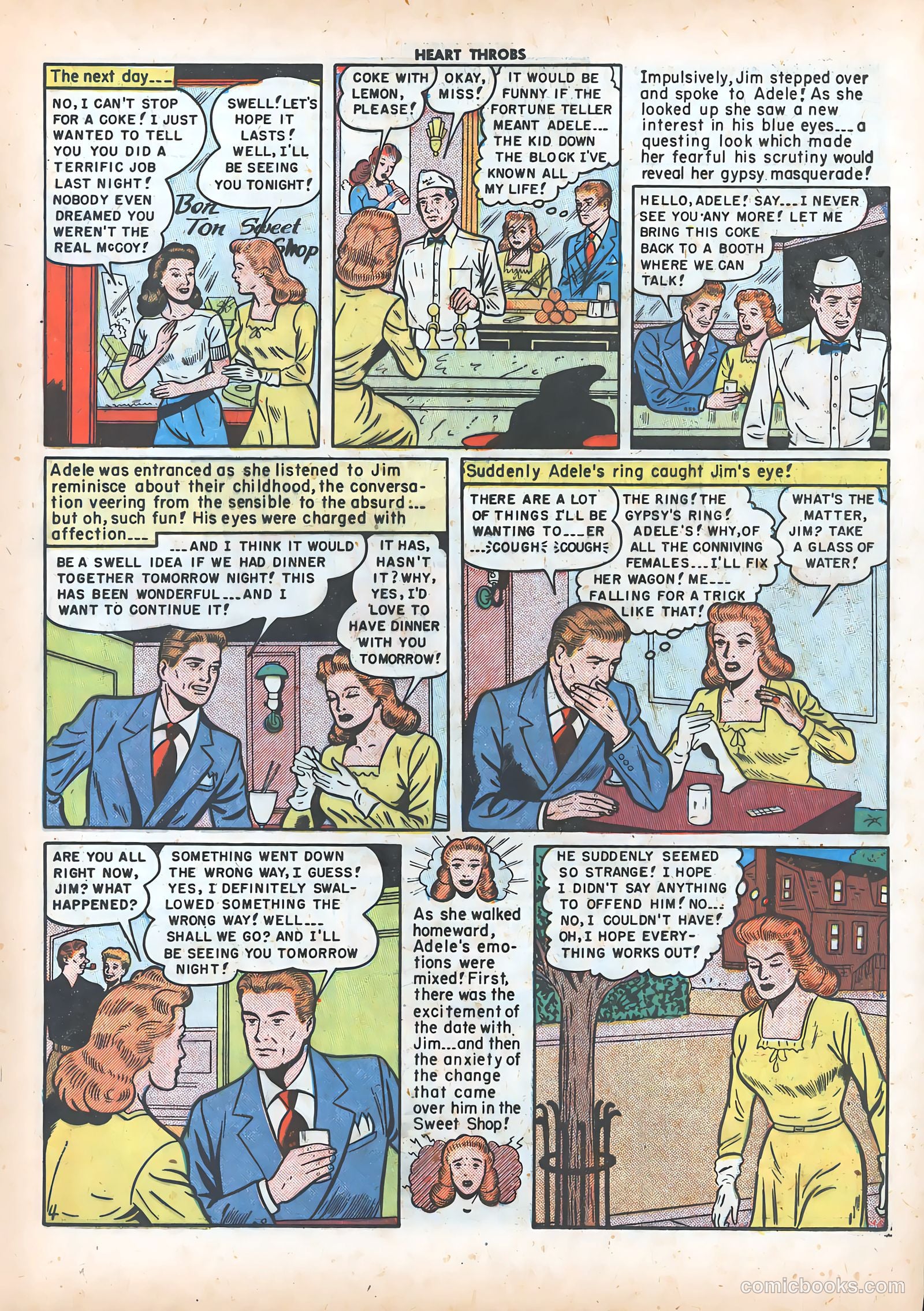 Heart Throbs #7 (1950) — page 23 of 51