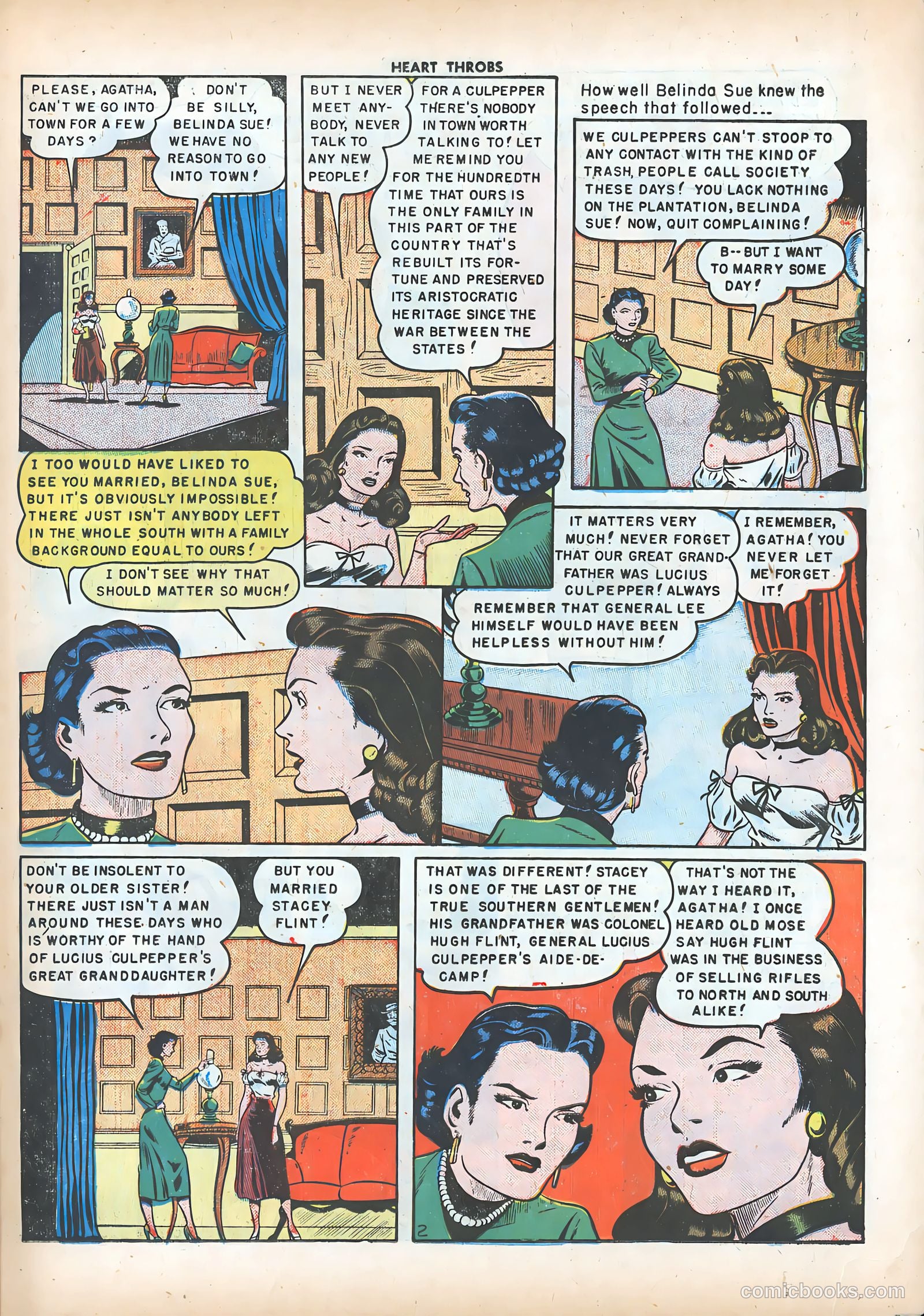 Heart Throbs #7 (1950) — page 28 of 51