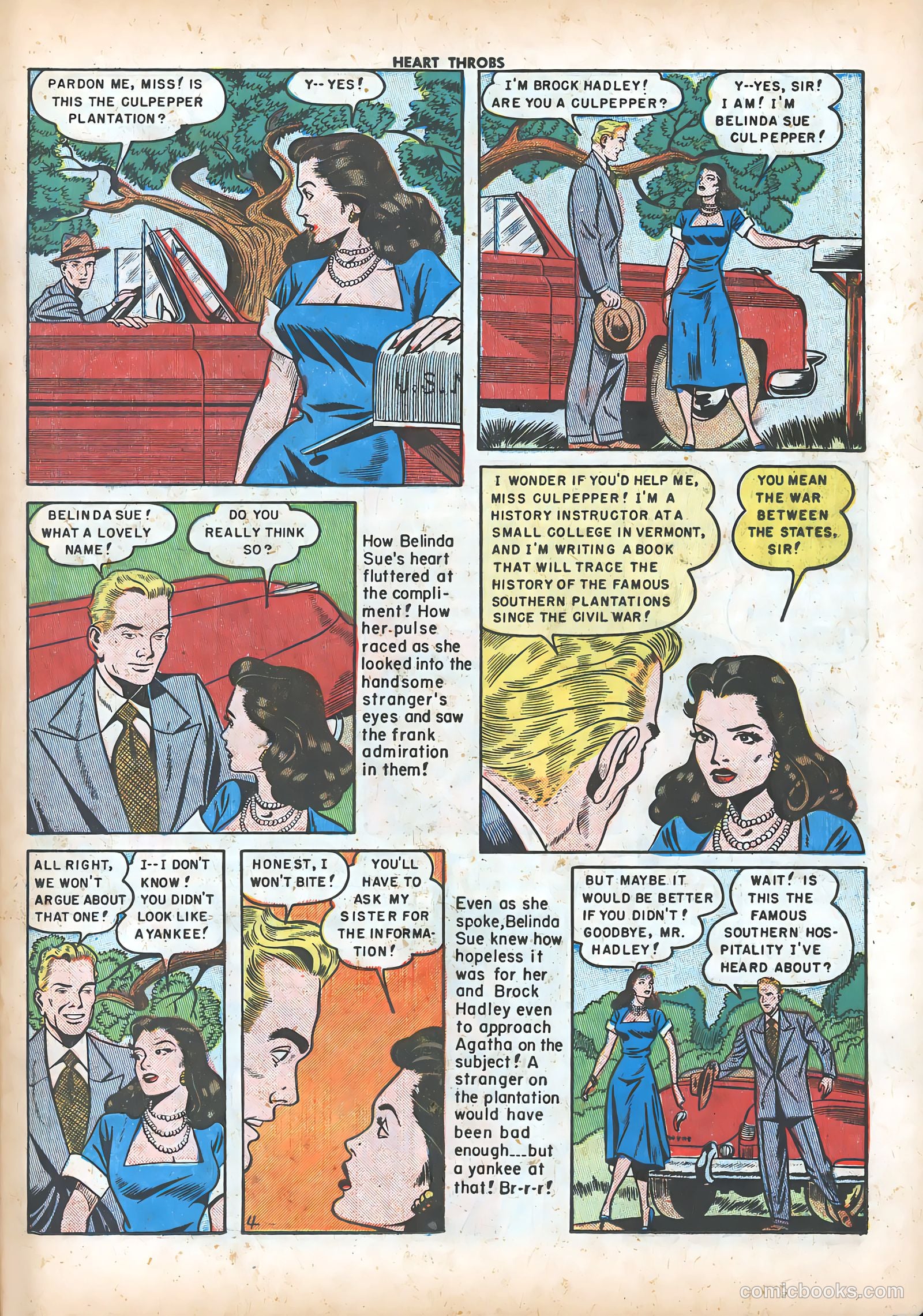 Heart Throbs #7 (1950) — page 30 of 51