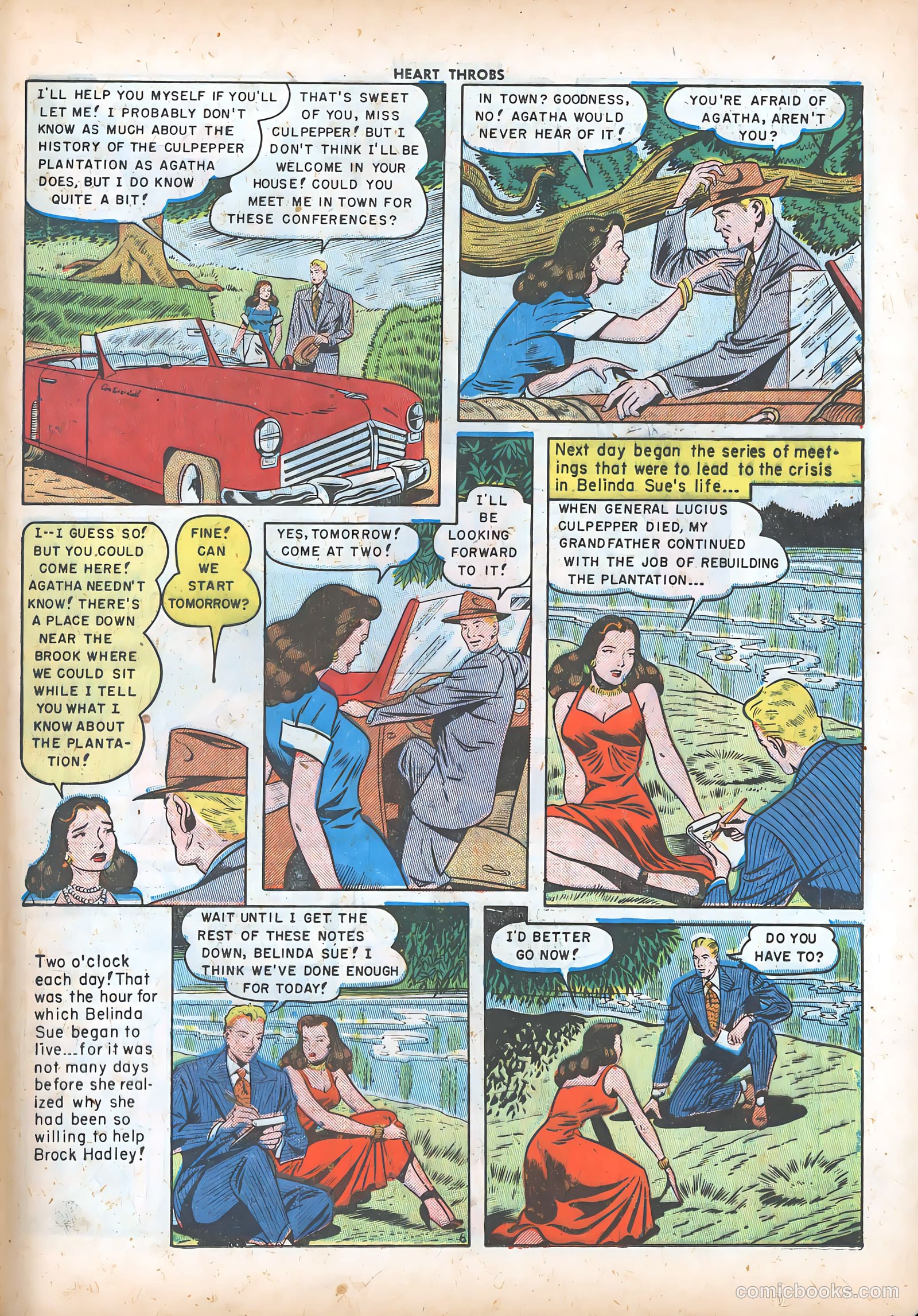 Heart Throbs #7 (1950) — page 32 of 51