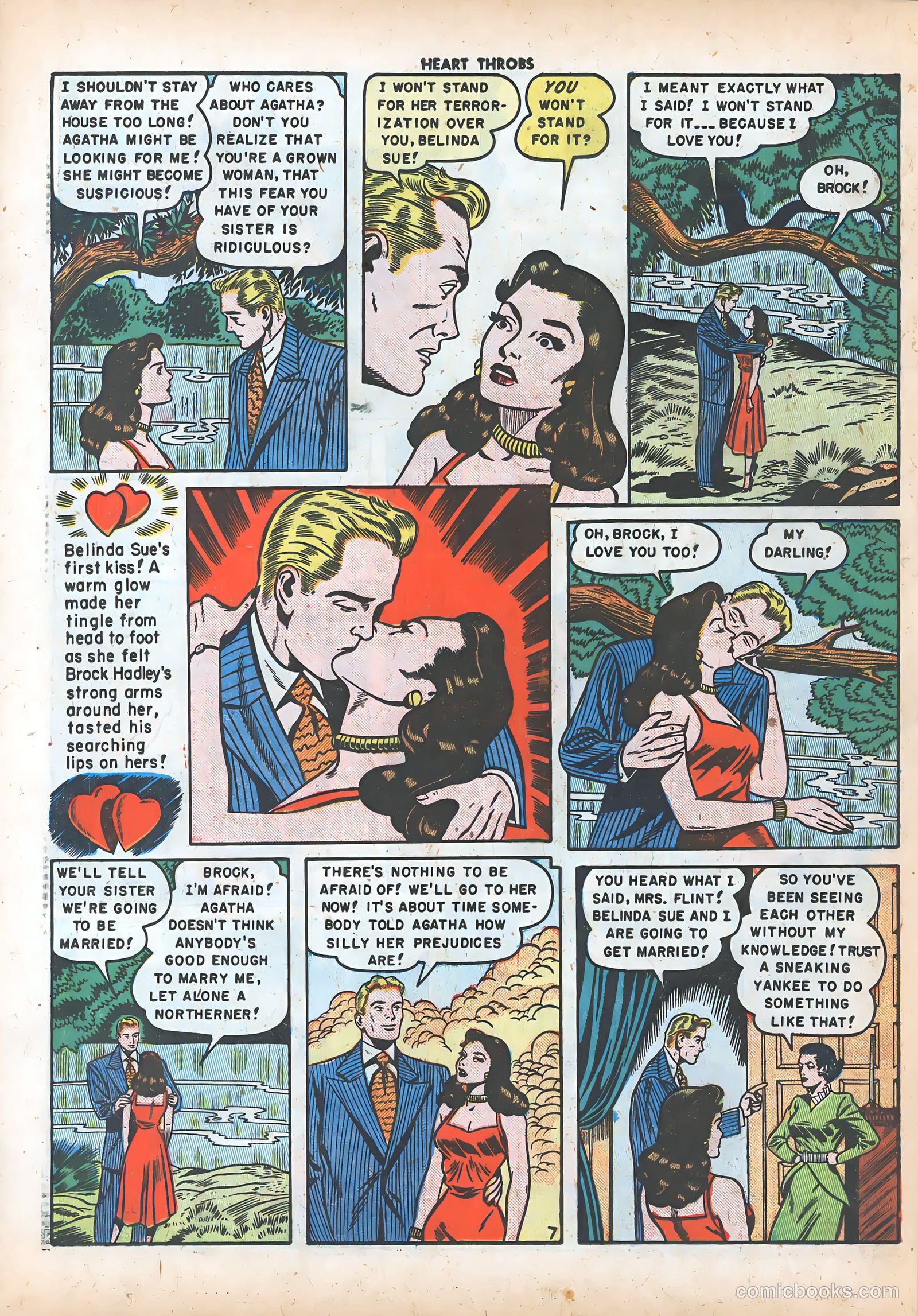 Heart Throbs #7 (1950) — page 33 of 51