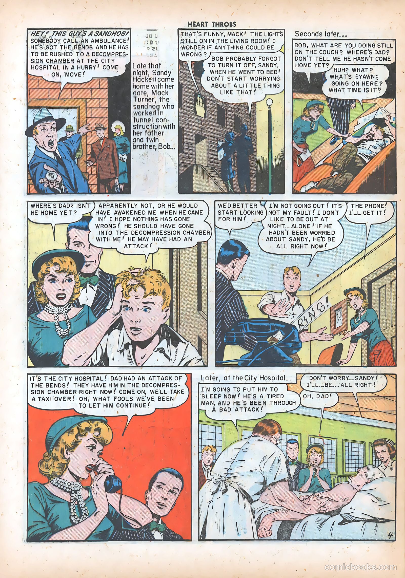 Heart Throbs #7 (1950) — page 43 of 51
