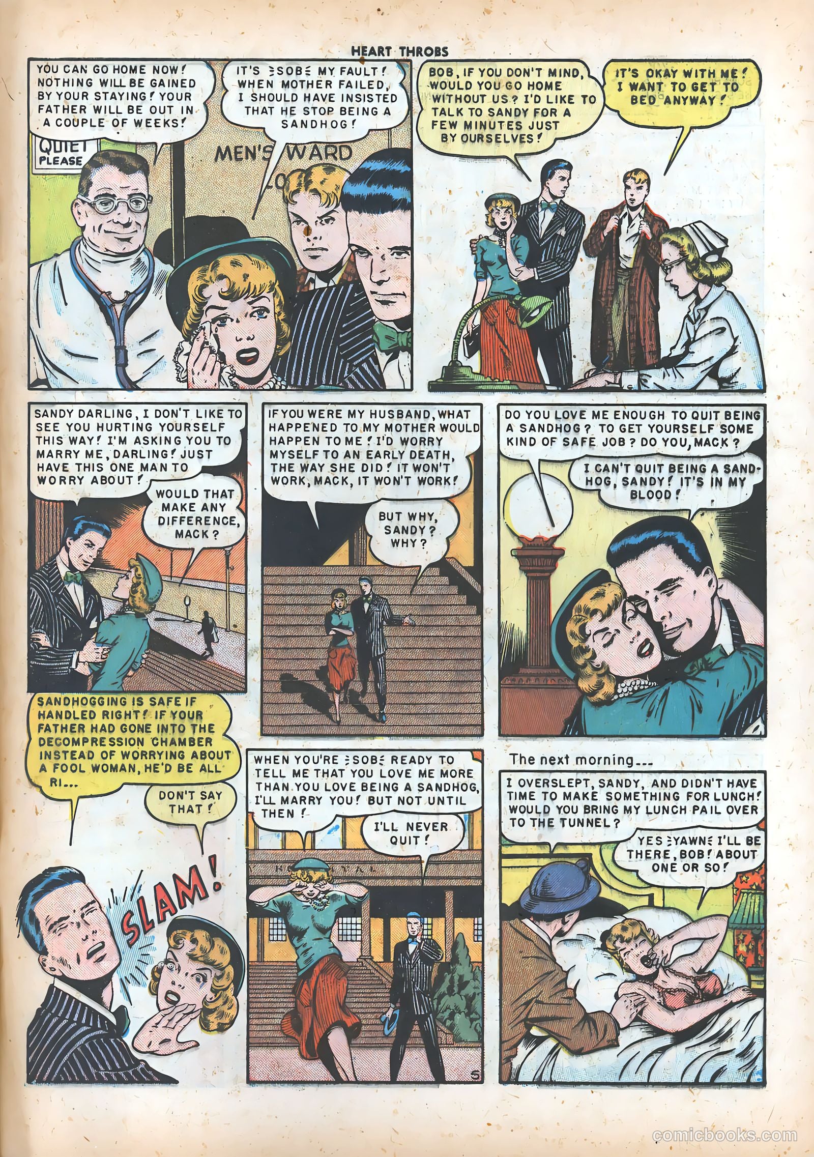 Heart Throbs #7 (1950) — page 44 of 51