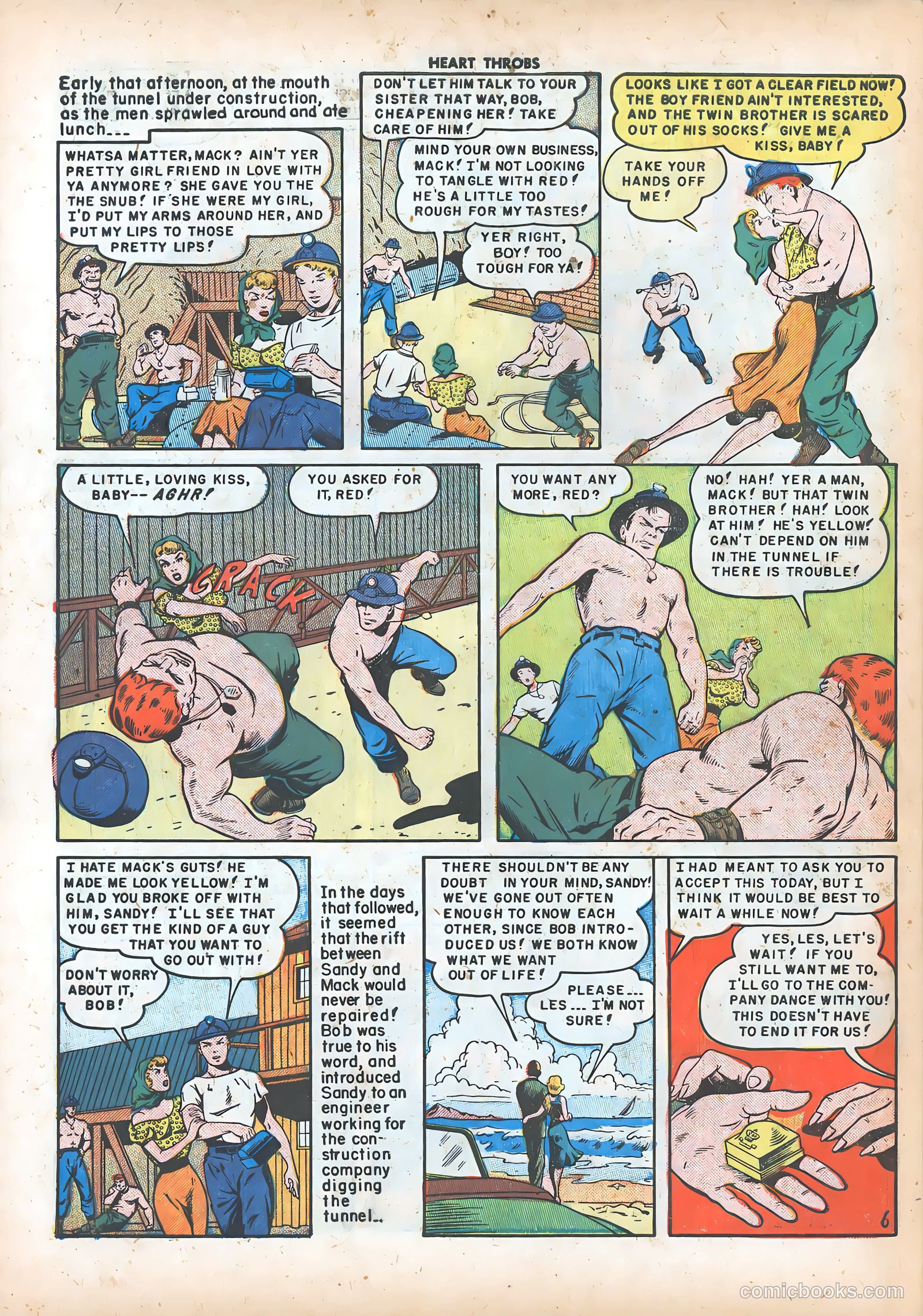 Heart Throbs #7 (1950) — page 45 of 51