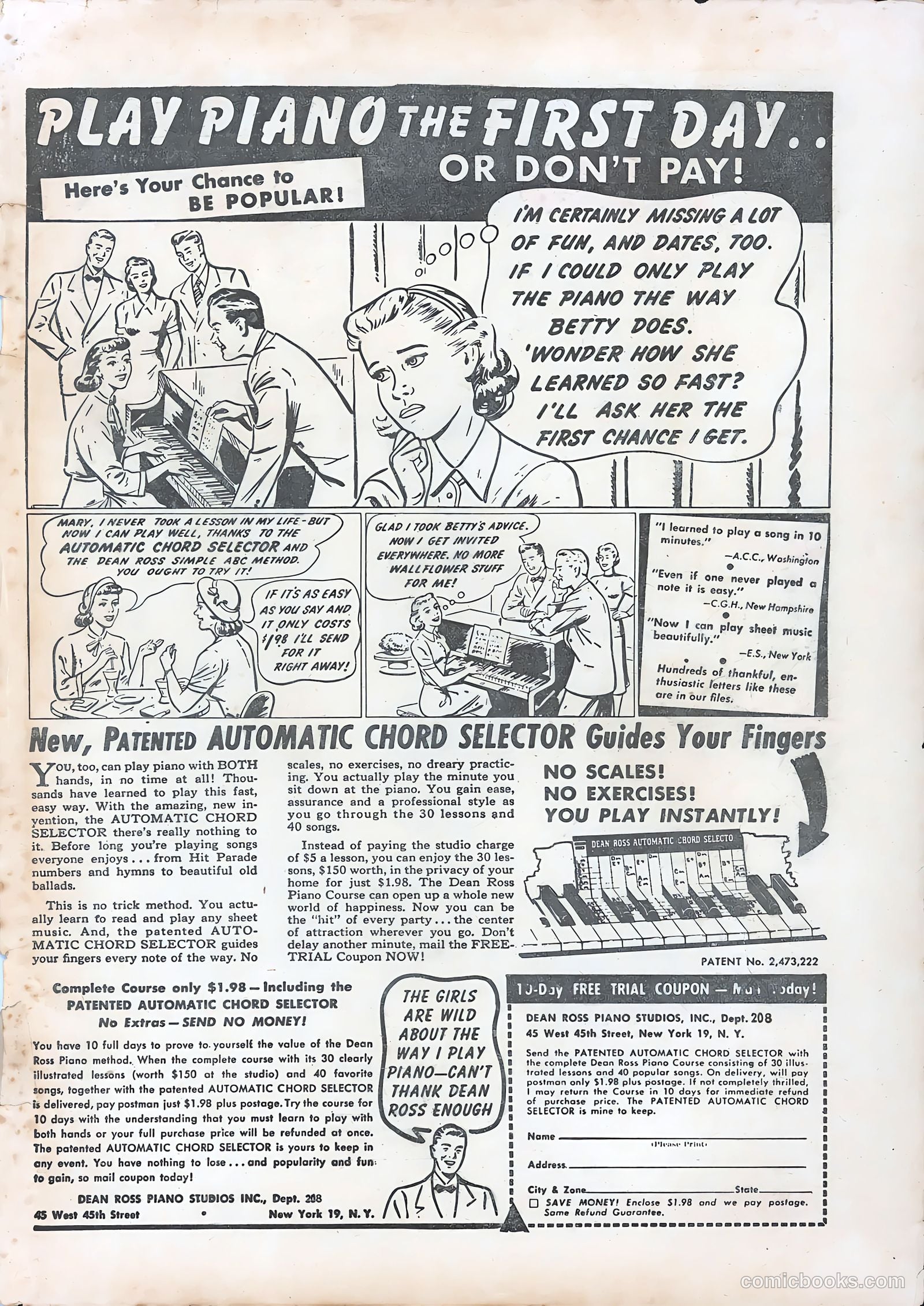 Heart Throbs #7 (1950) — page 50 of 51