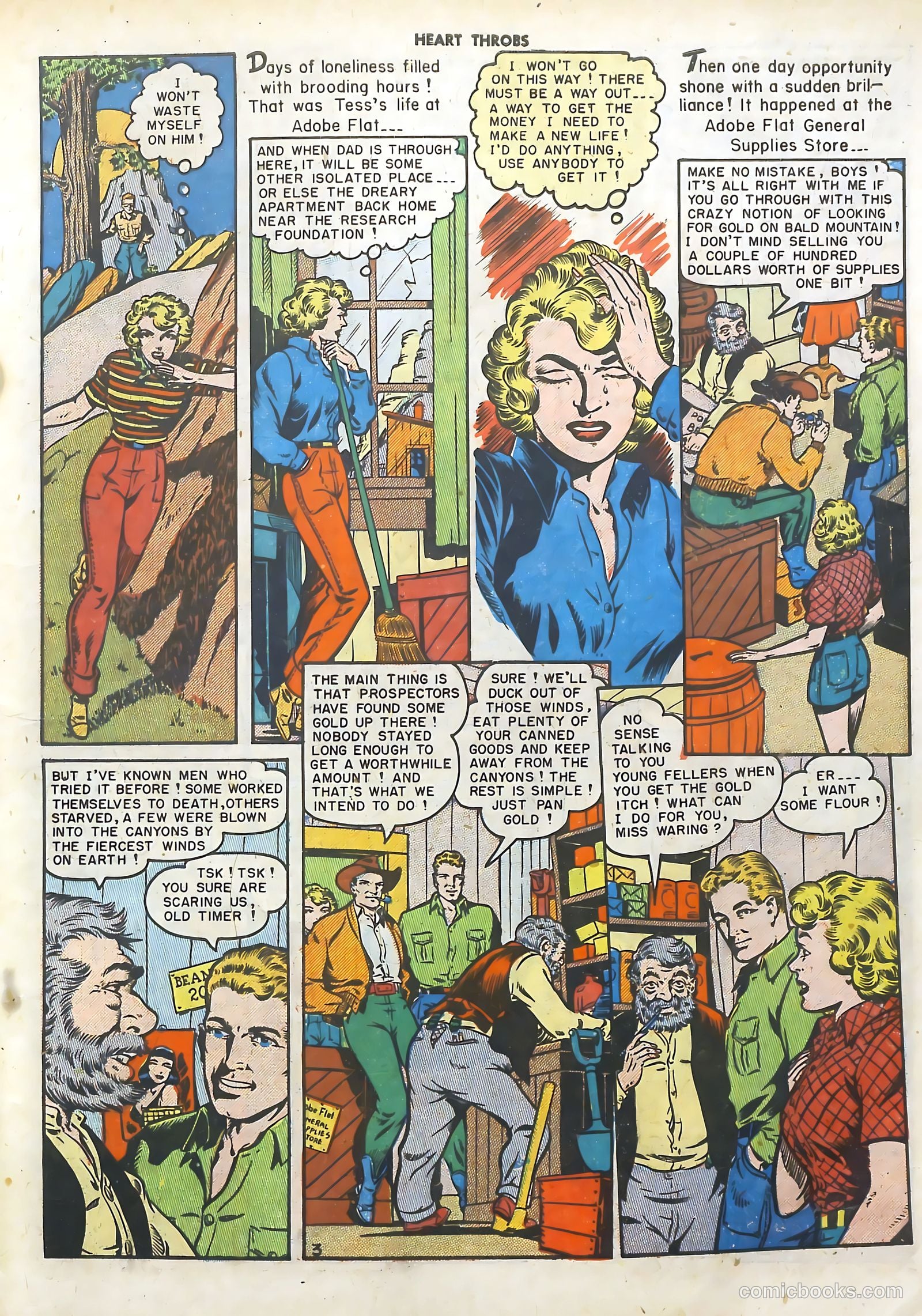 Heart Throbs #8 (1950) — page 5 of 50