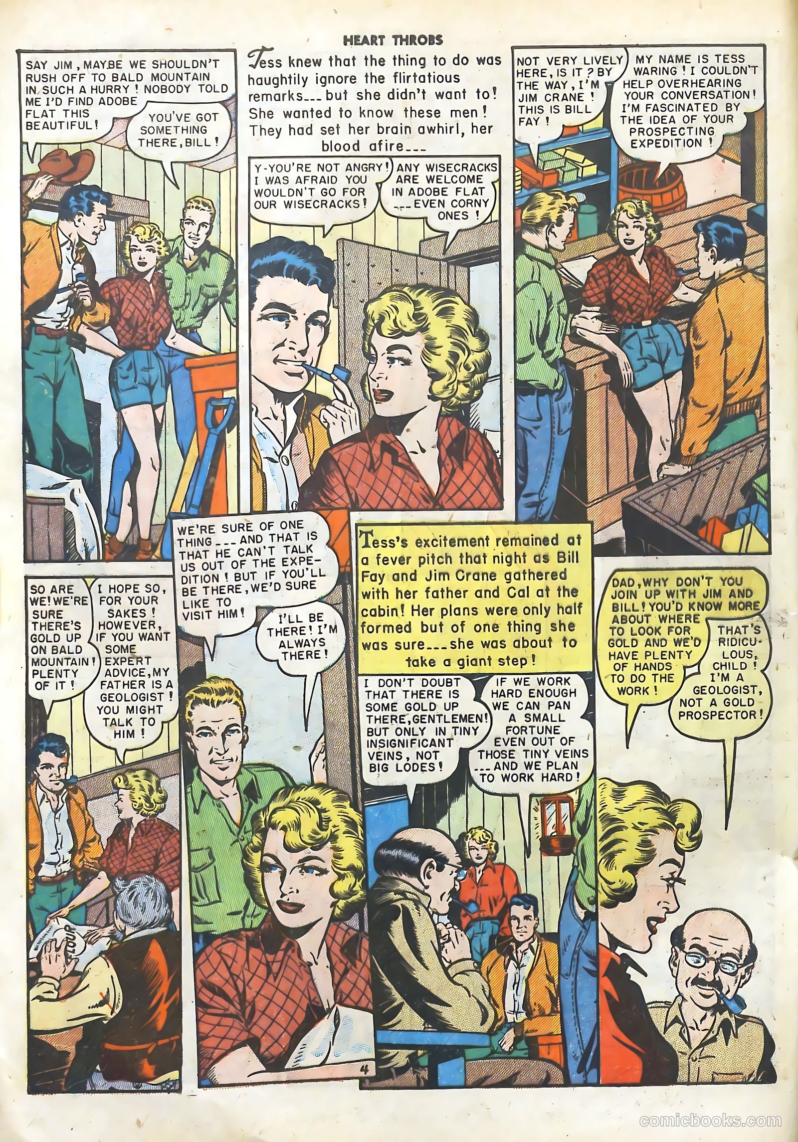 Heart Throbs #8 (1950) — page 6 of 50