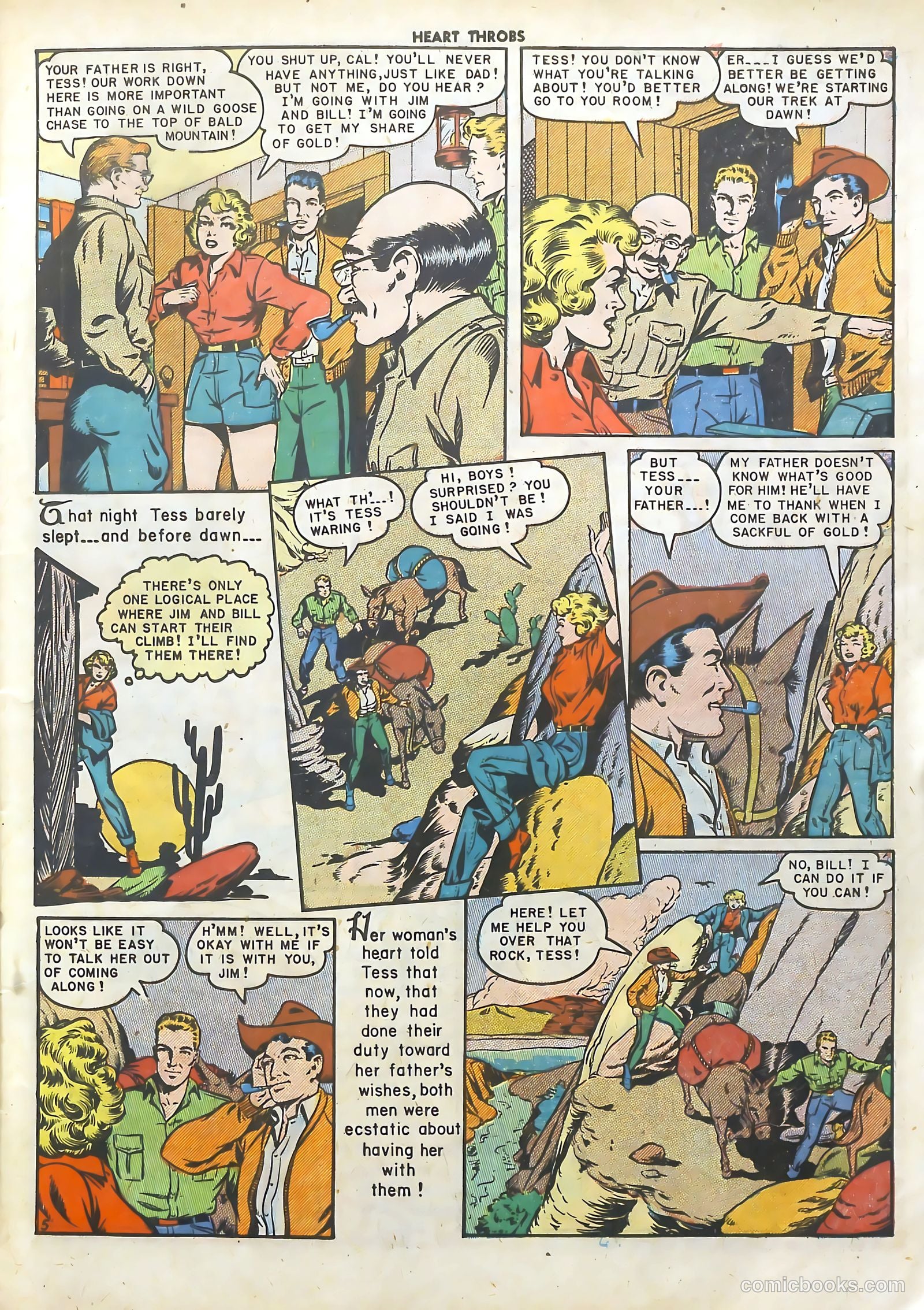 Heart Throbs #8 (1950) — page 7 of 50