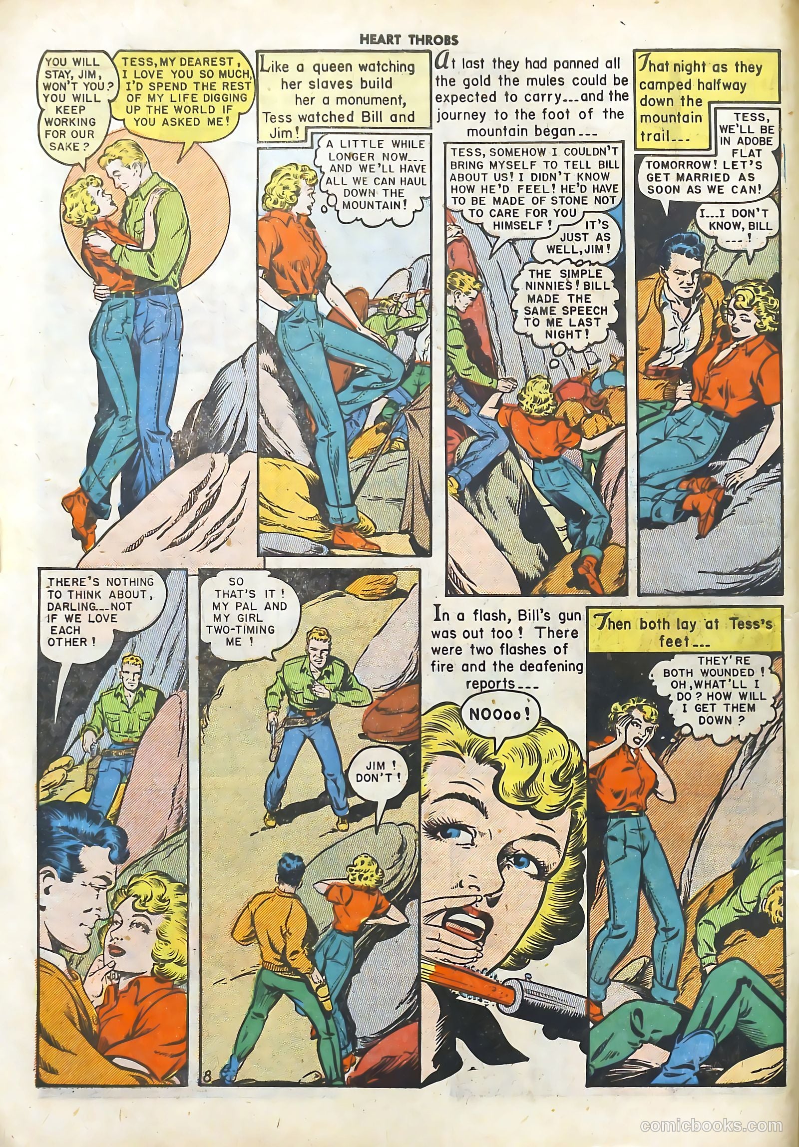 Heart Throbs #8 (1950) — page 10 of 50